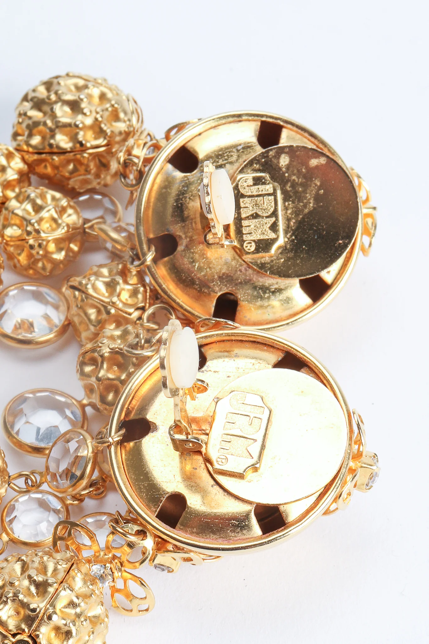 Dome Waffle Drop Earrings - Image 11