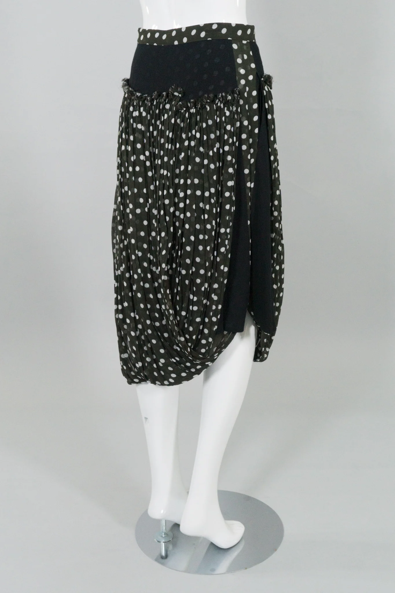 Dot Layered Drape Skirt - Image 6