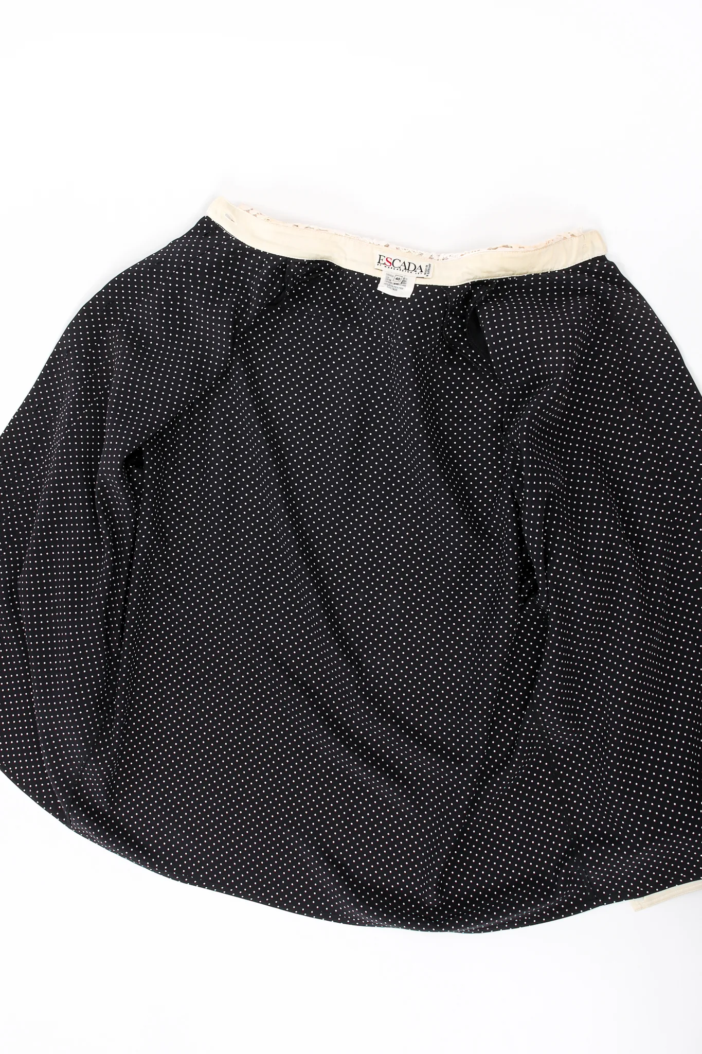 Dotted Crochet Collar Blouse - Image 16