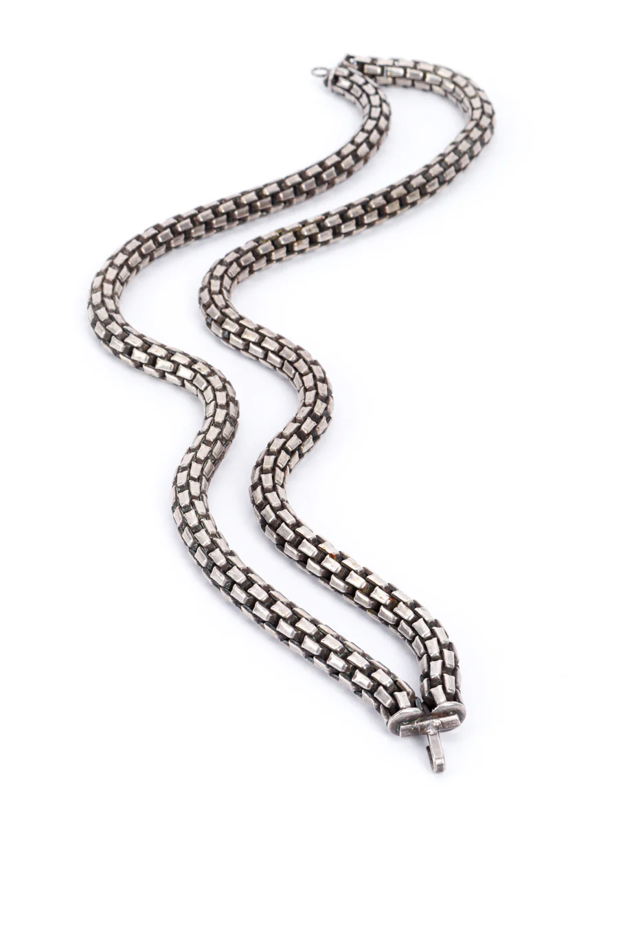 Double Box Chain Necklace - Image 3