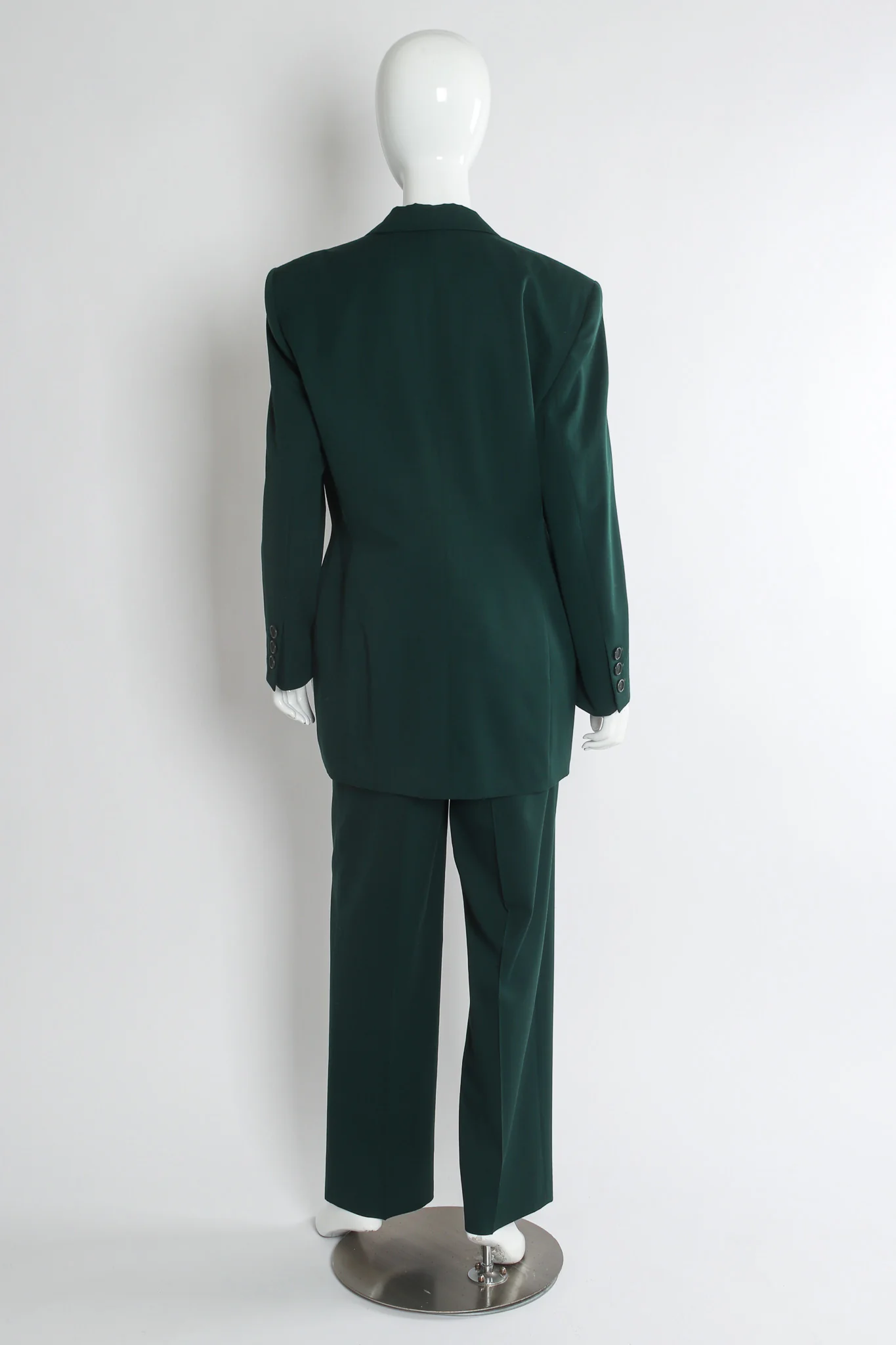 Double Breasted Blazer & Pant Suit Set - Image 3