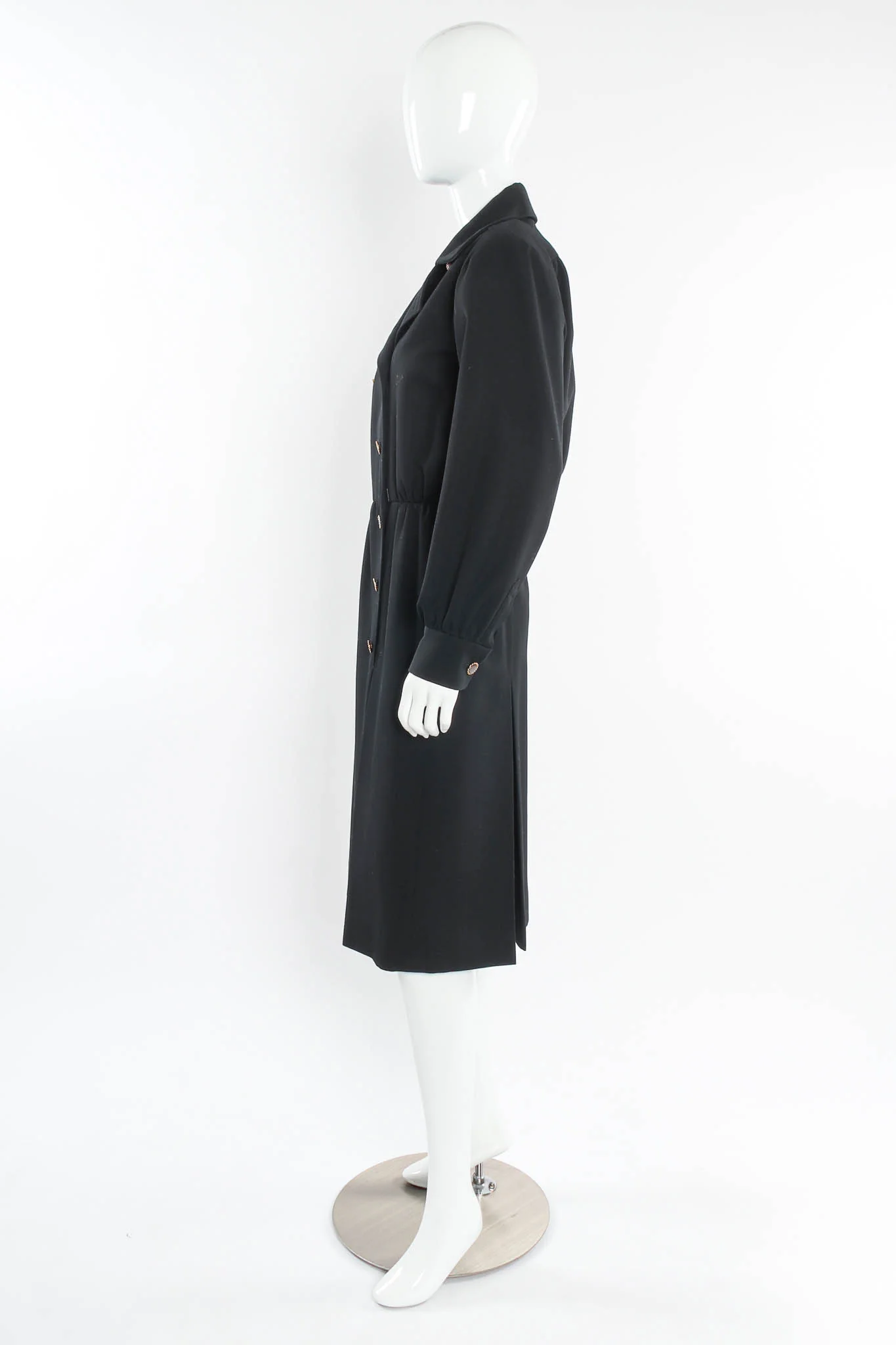Double Breasted Coat Dress - Image 4