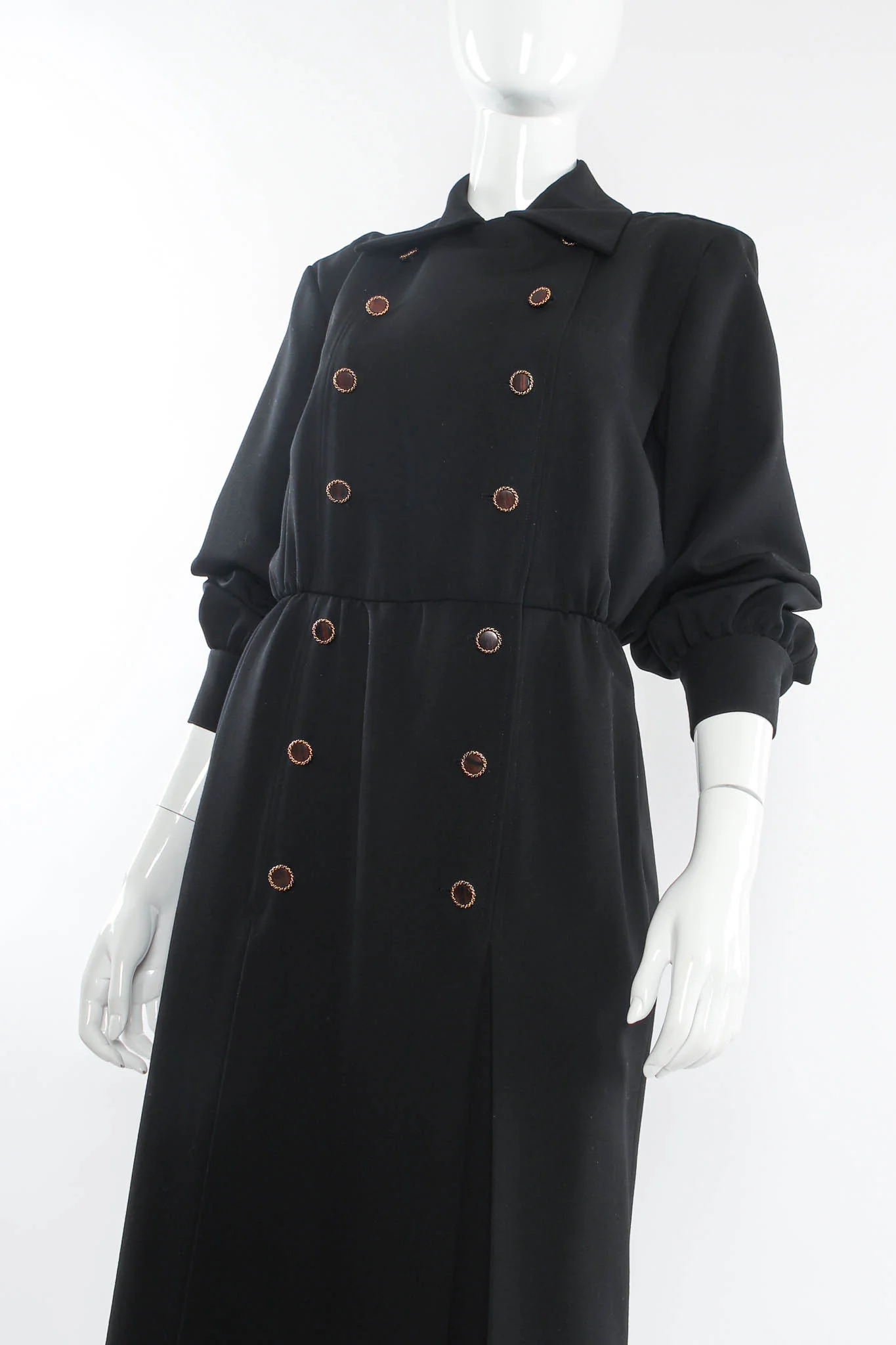 Double Breasted Coat Dress - Image 5