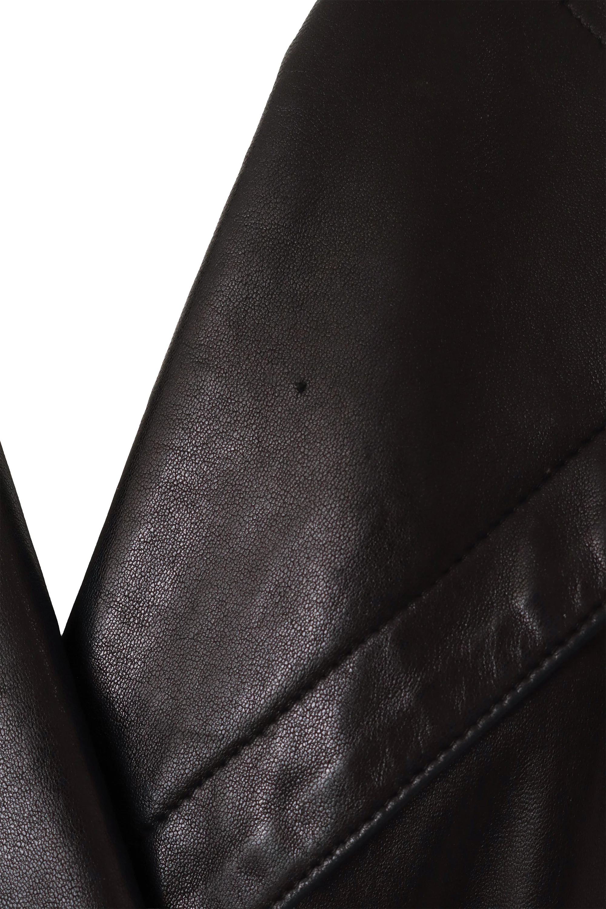 Double Breasted Lambskin Trench - Image 8