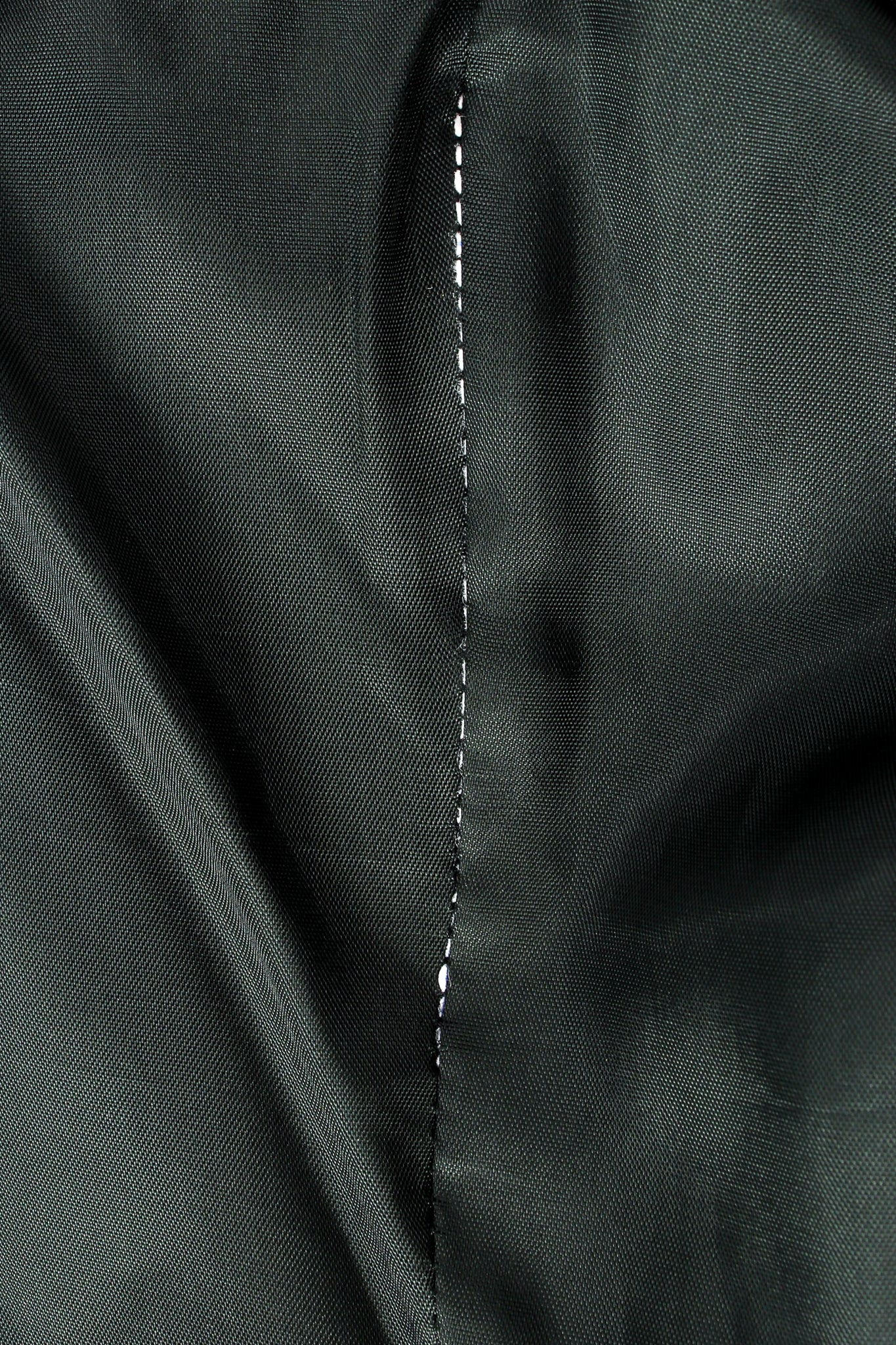 Double Breasted Leather Trench Coat - Image 8
