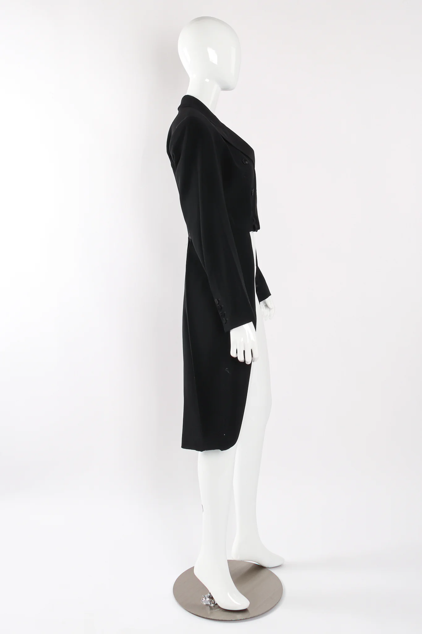 Double Breasted Long Tailcoat - Image 5