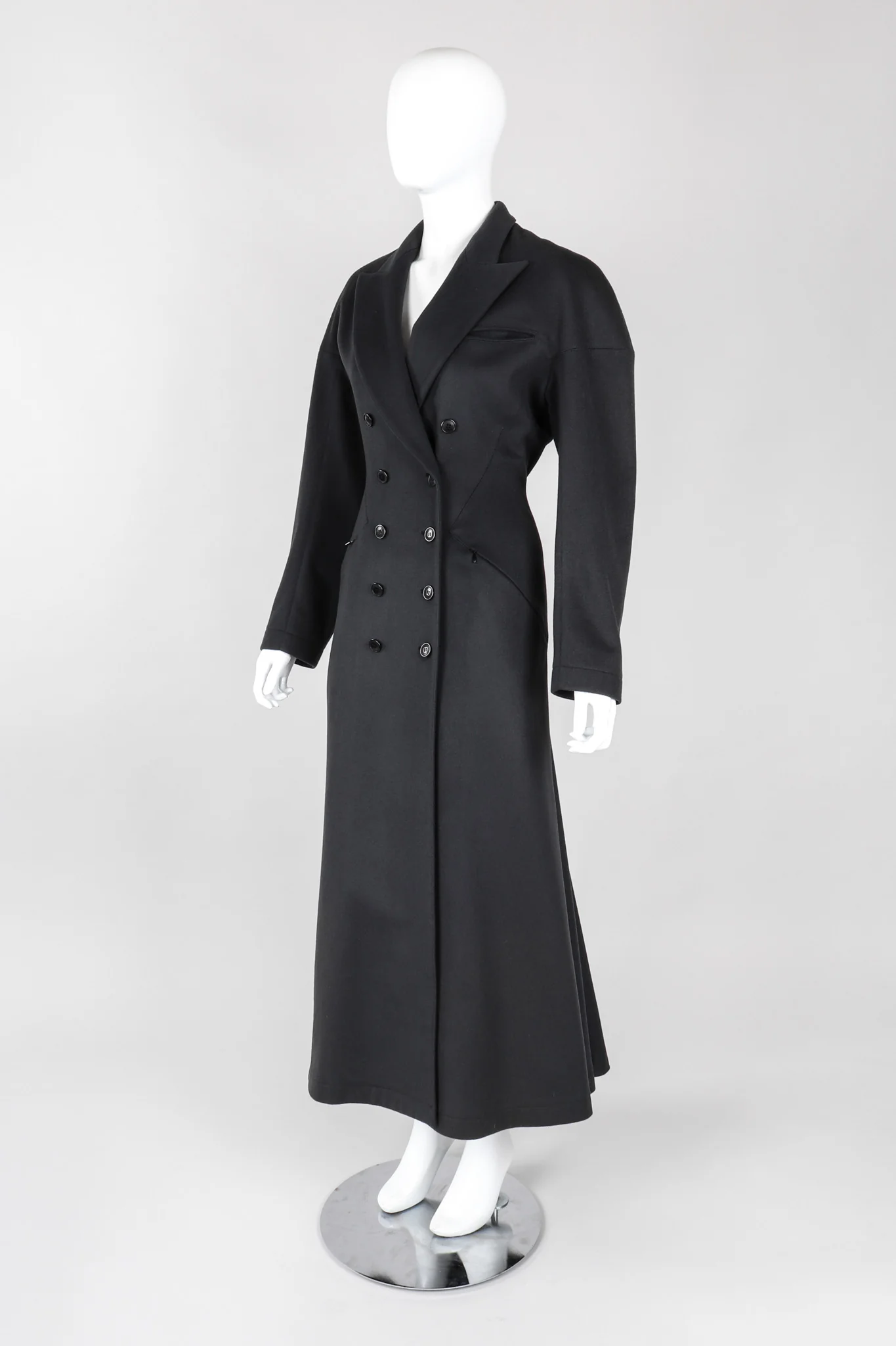 Long Reefer Coat - Image 4