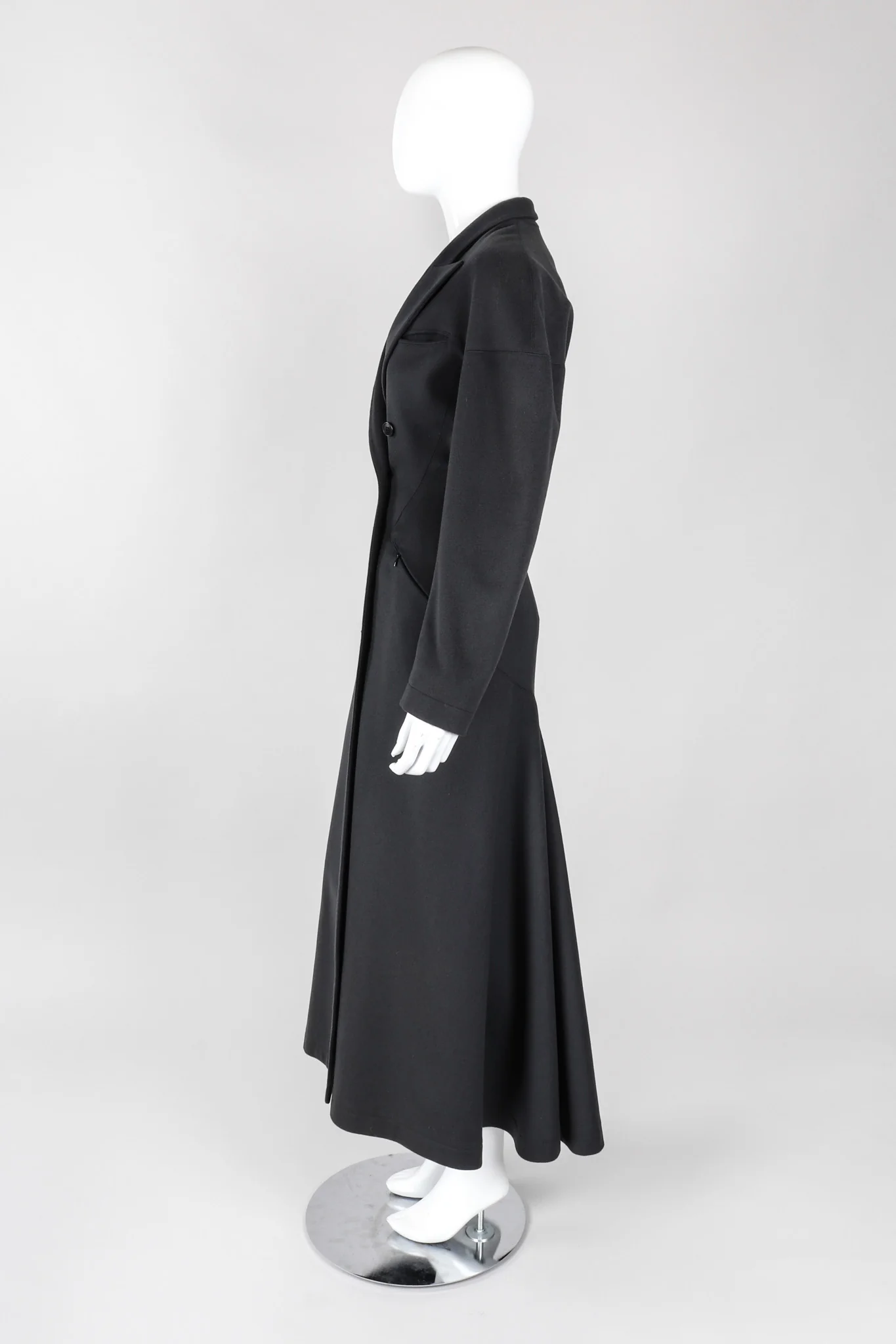 Long Reefer Coat - Image 5