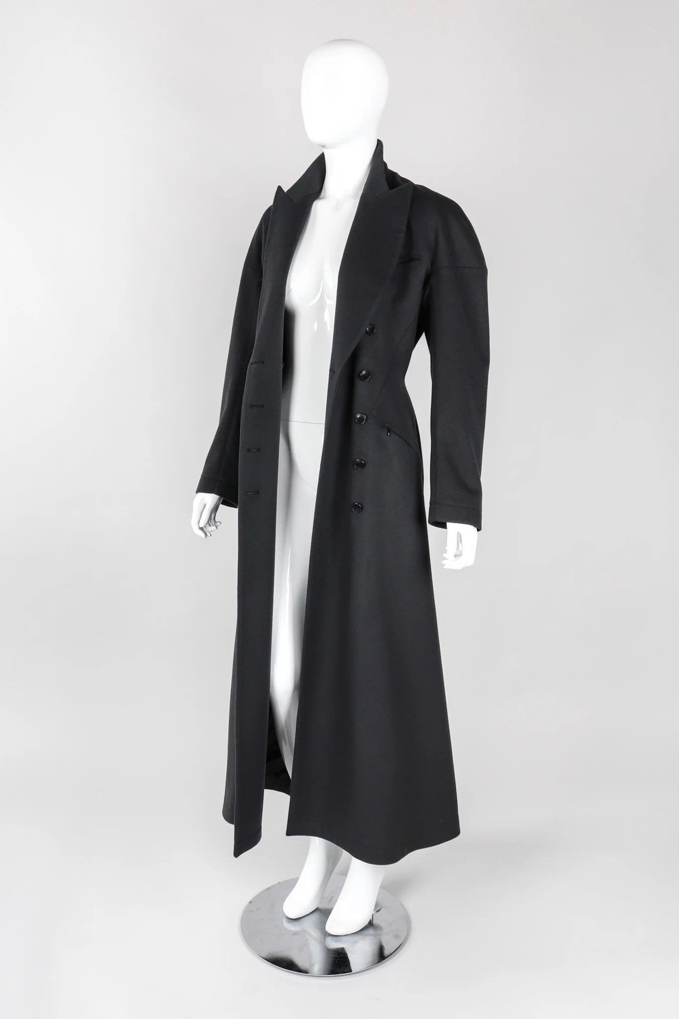 Long Reefer Coat - Image 8