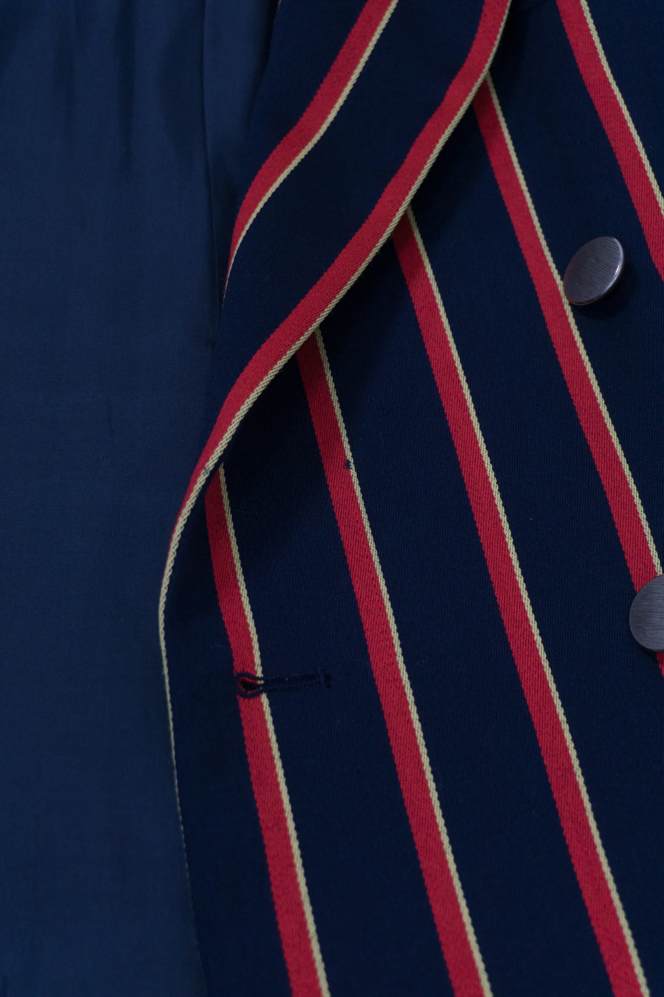 Double Breasted Striped Blazer - Image 12