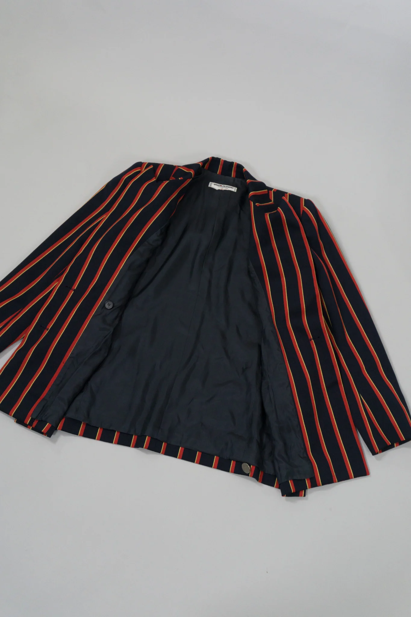Double Breasted Striped Blazer - Image 9