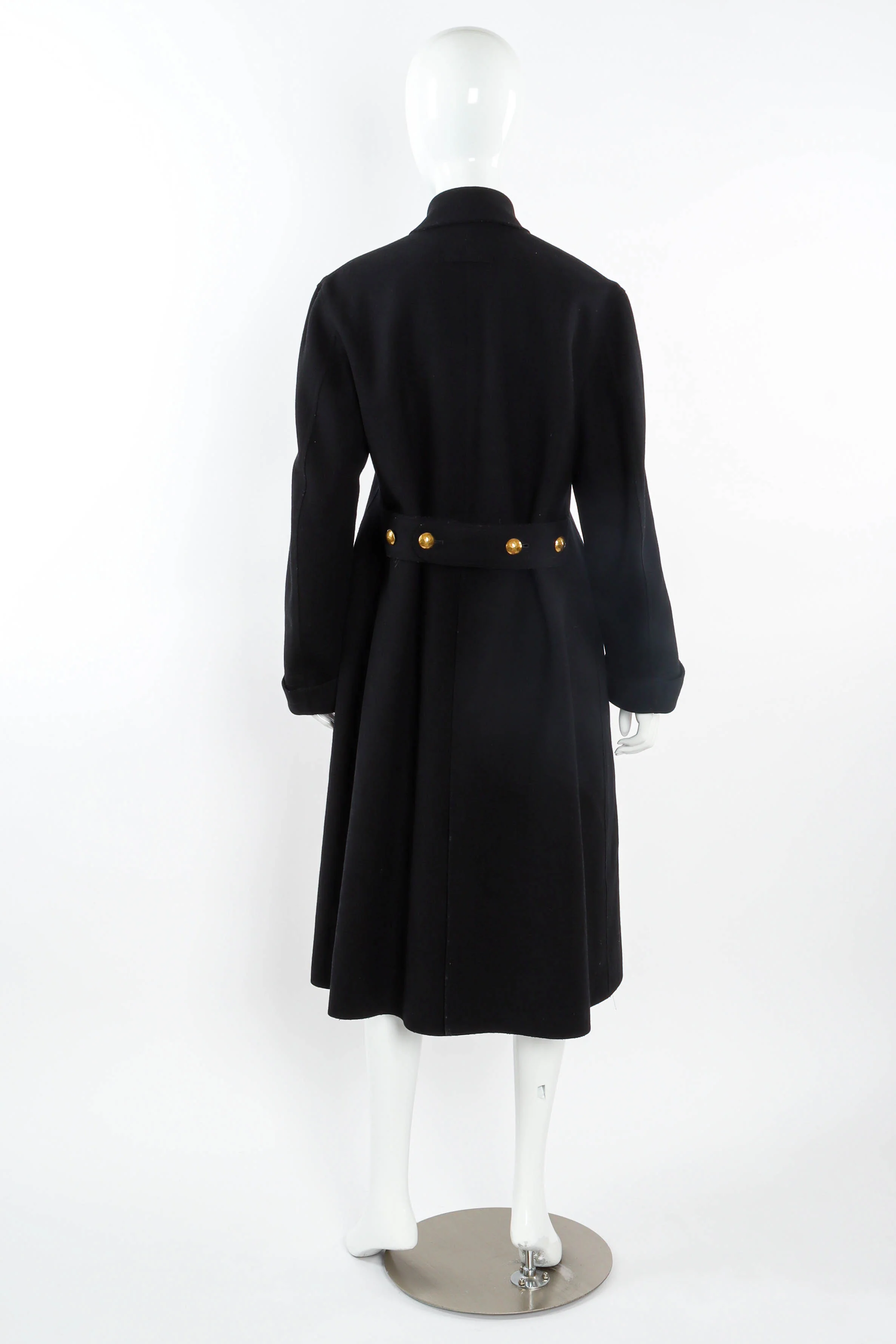 Double Breasted Wool Coat - Image 6
