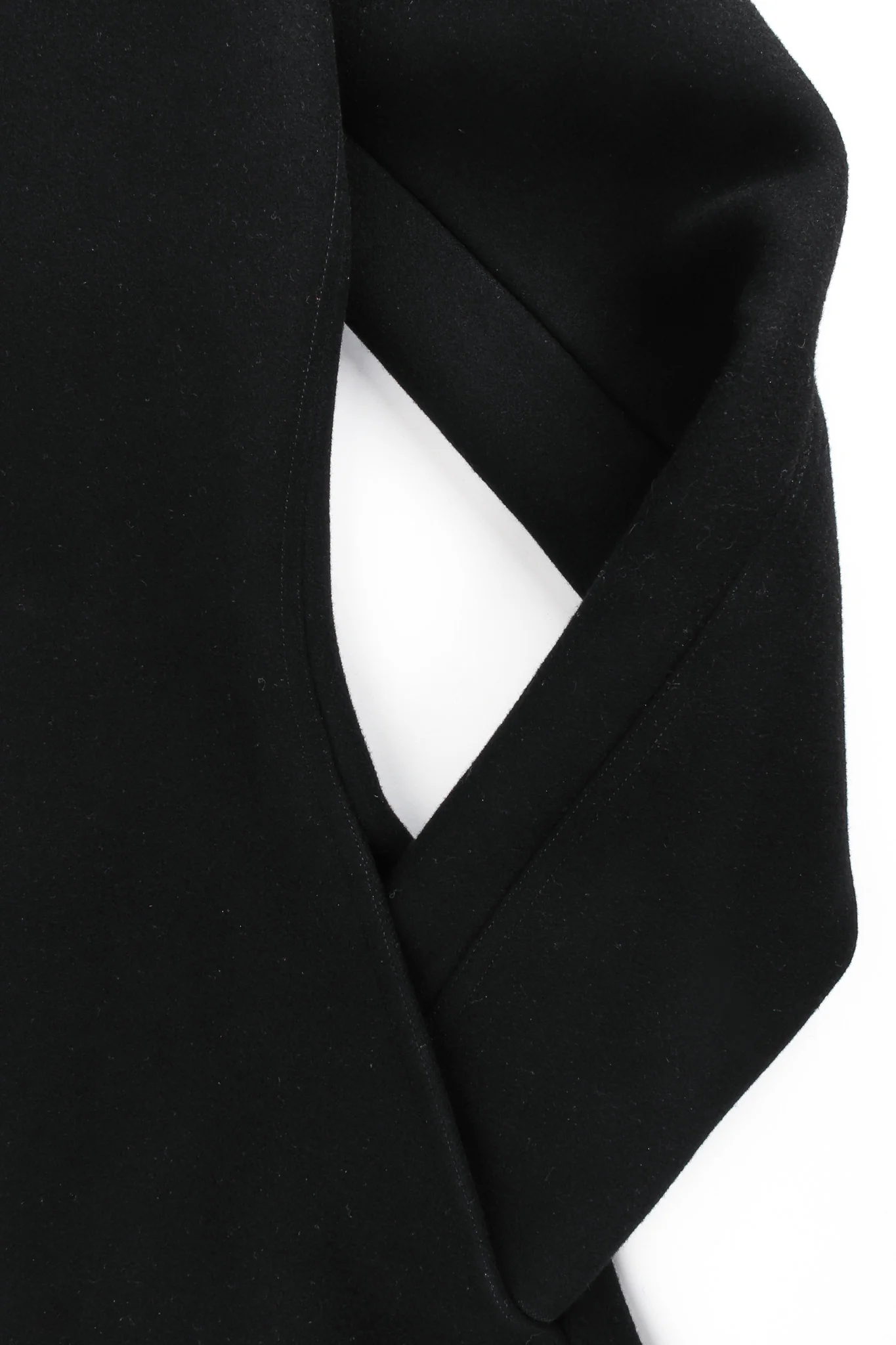 Double Breasted Wool Coat Dress - Image 7