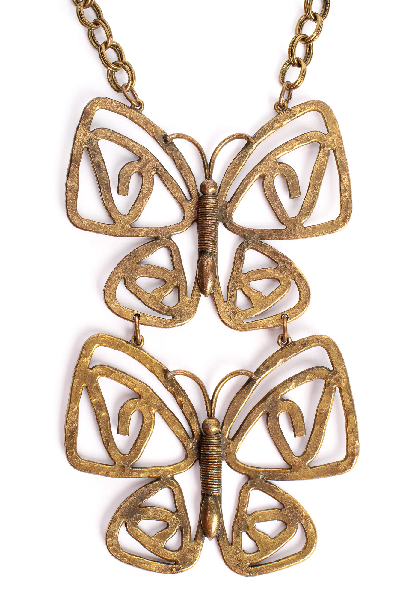 Double Butterfly Necklace - Image 5