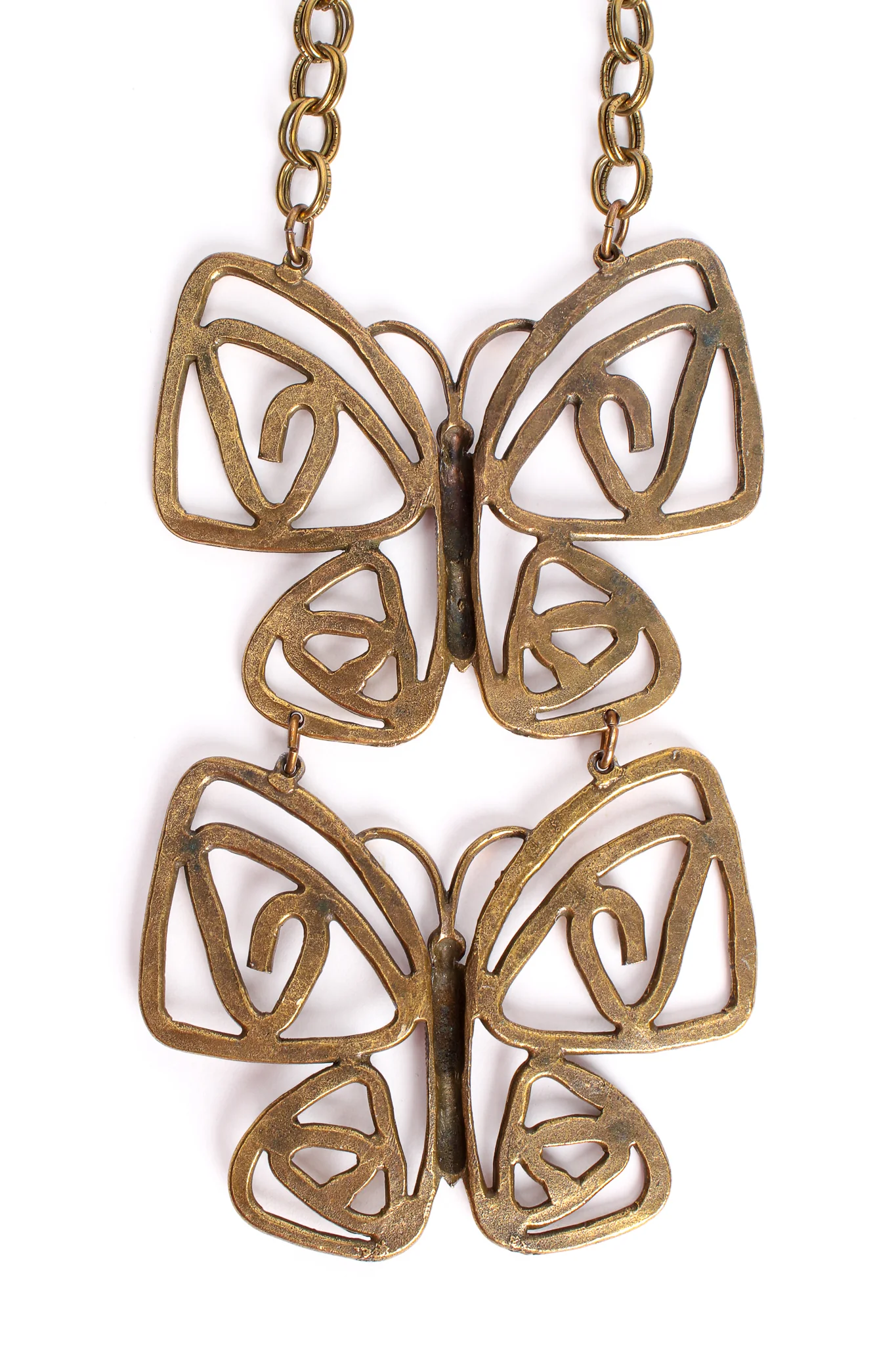 Double Butterfly Necklace - Image 9