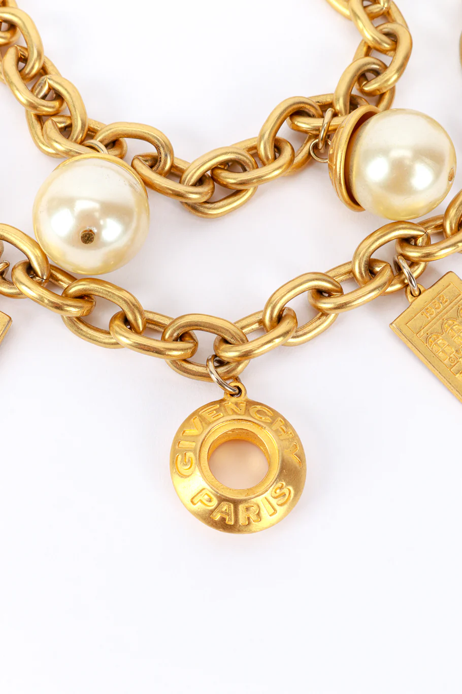 Double Chain Souvenir Charm Necklace - Image 4