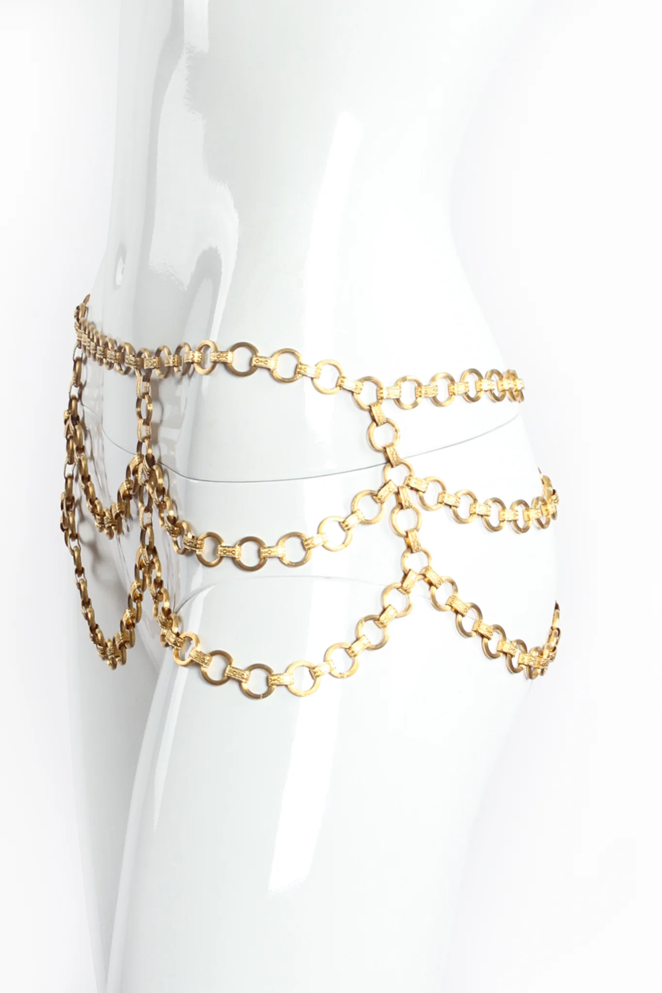 Double Draped Chain Belt - Image 2