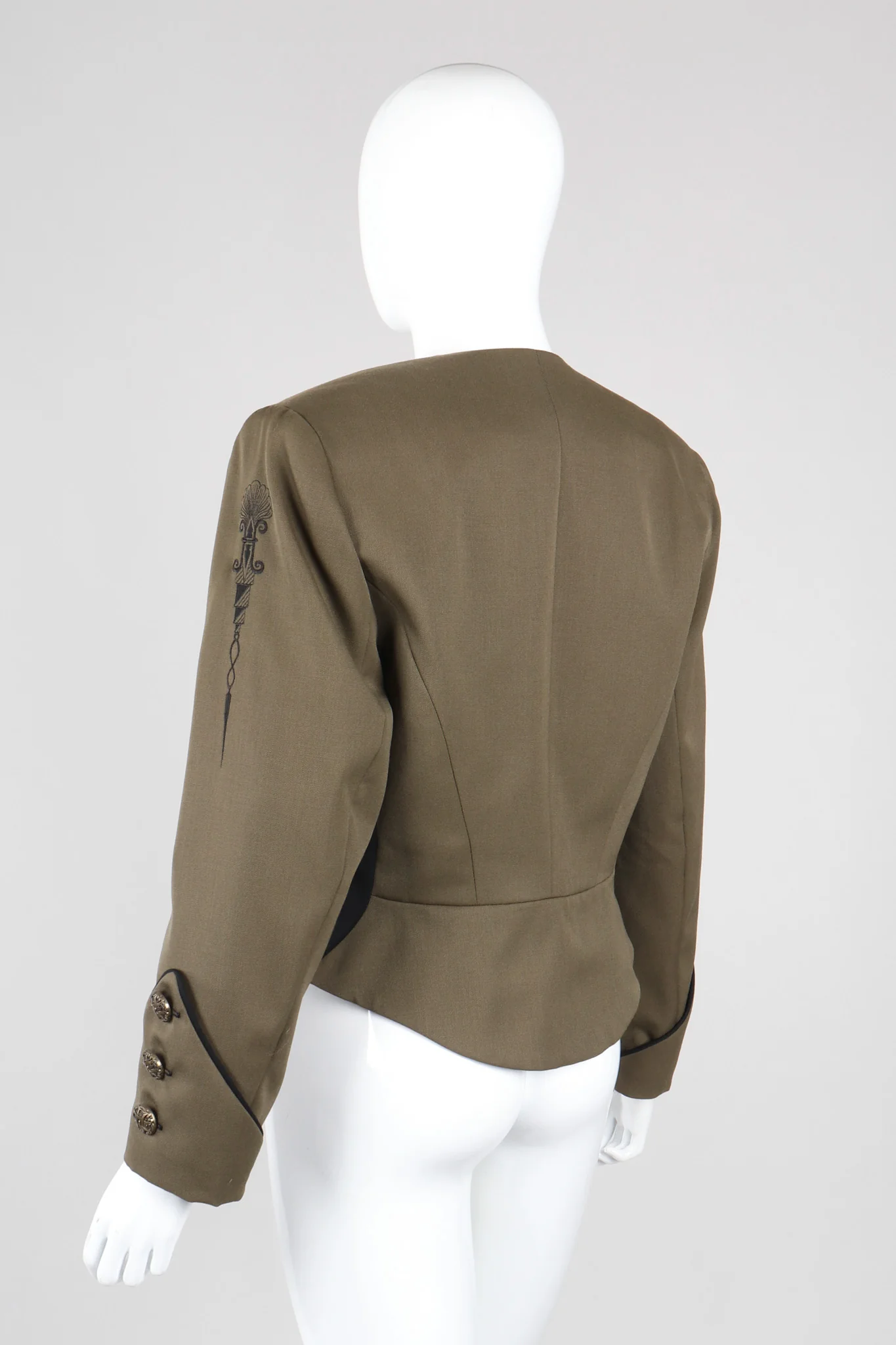 Double Lapel Field Jacket - Image 5