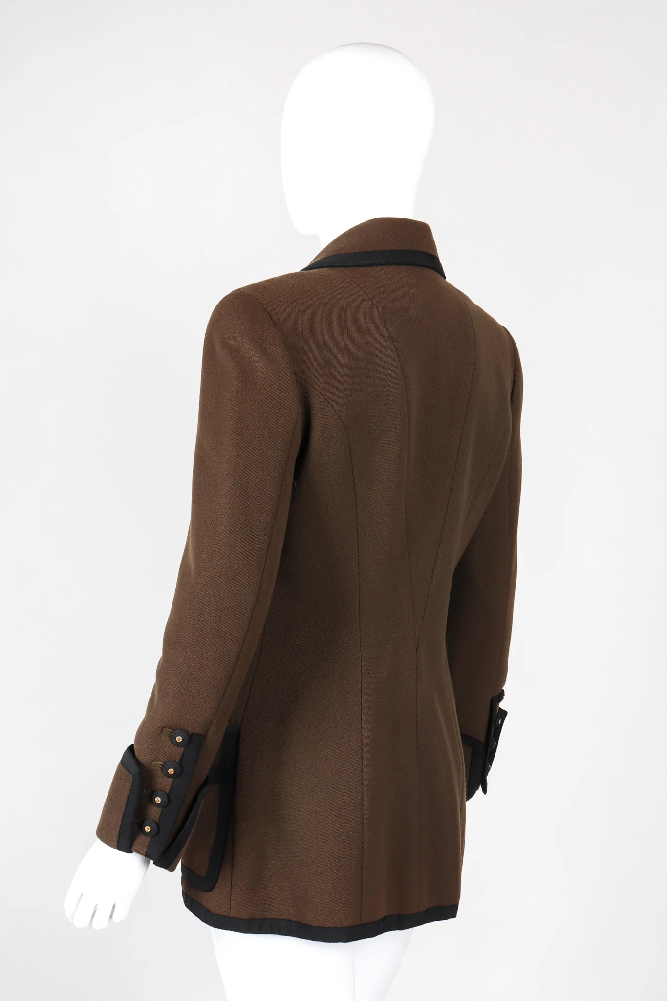 Double Lapel Waistcoat Jacket - Image 5