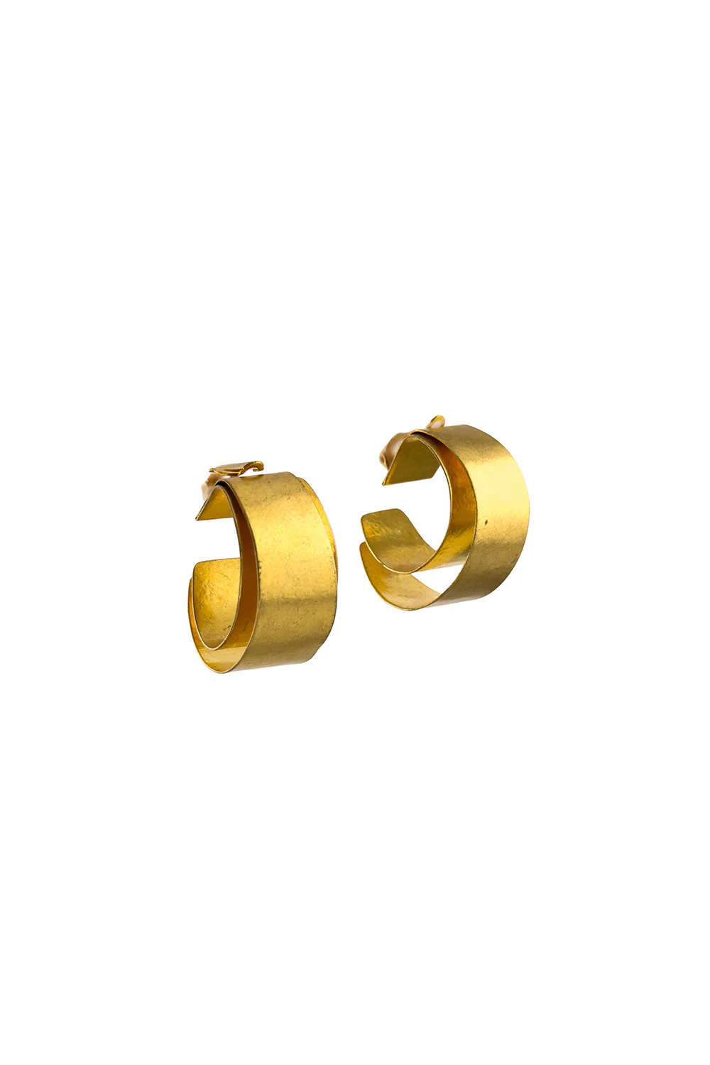 Double Open Hoop Earrings