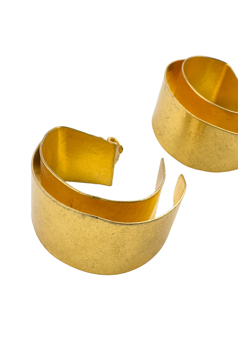 Double Open Hoop Earrings - Image 2