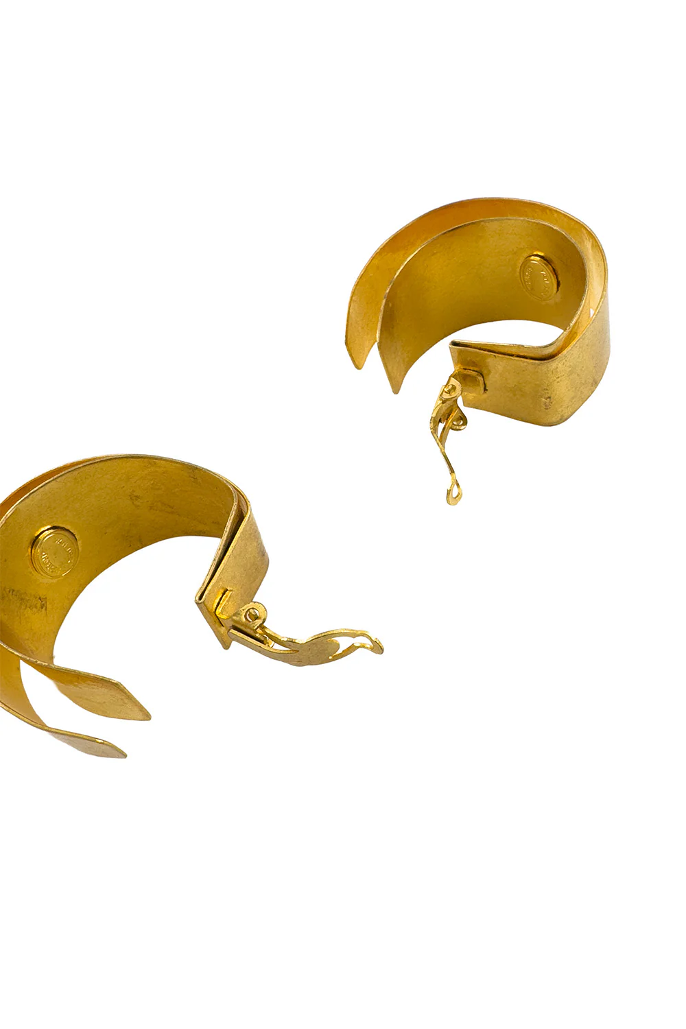 Double Open Hoop Earrings - Image 3