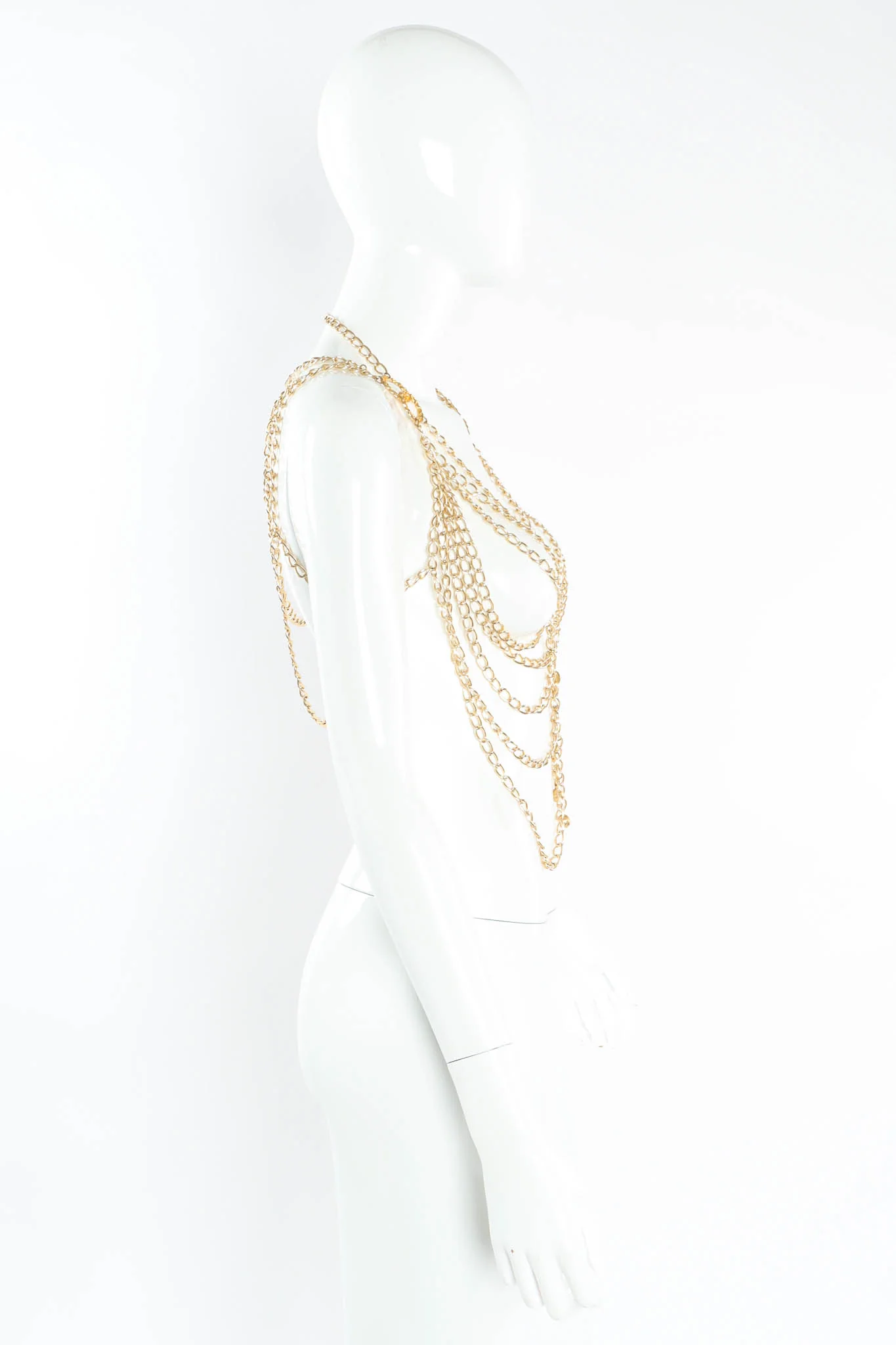 Double Ring Harness Chain Vest - Image 3