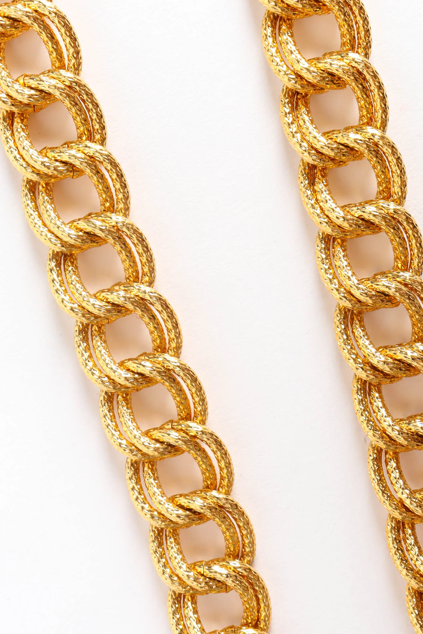 Rope Link Crystal Pendant Necklace - Image 8