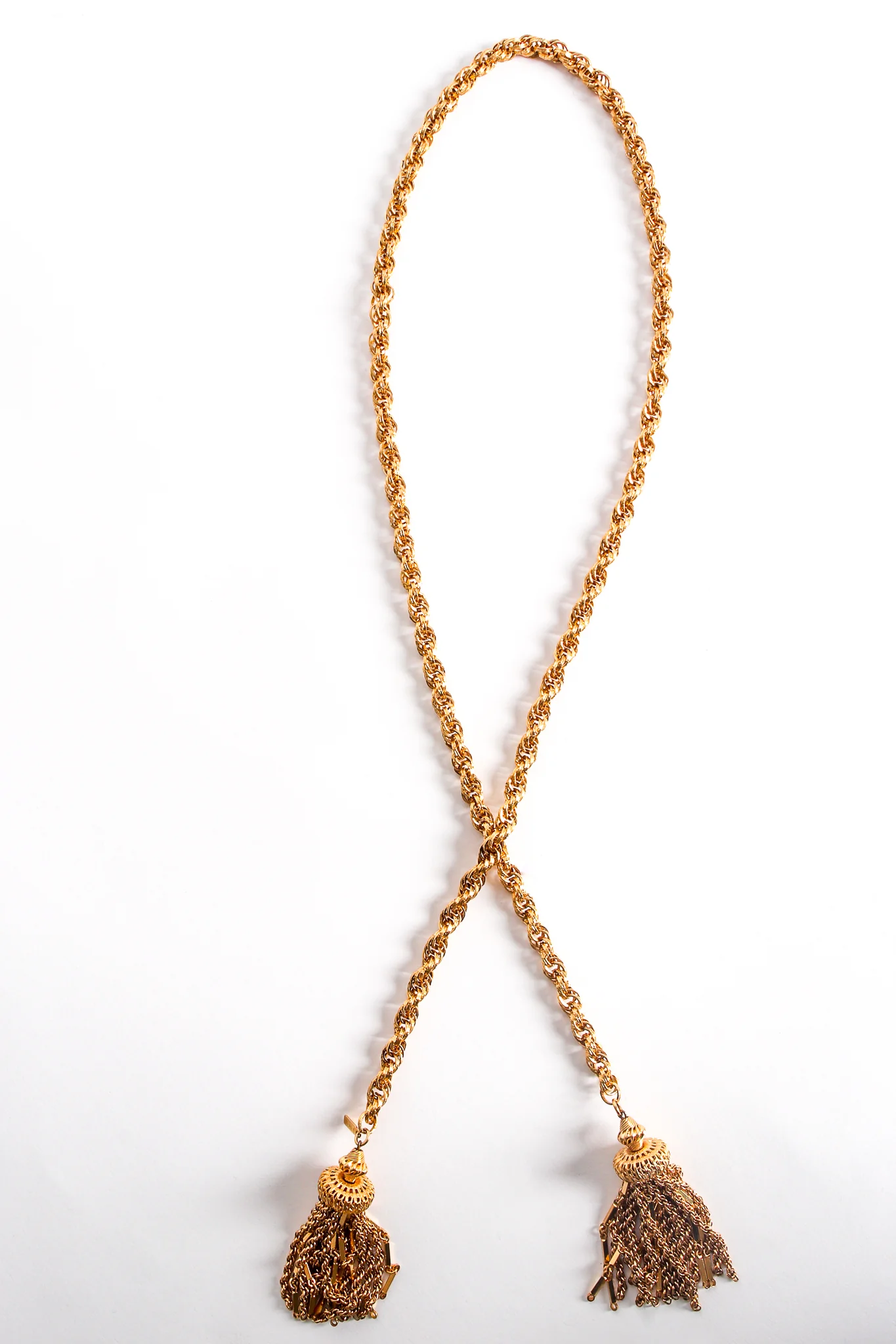 Tassel Wrap Lariat Necklace