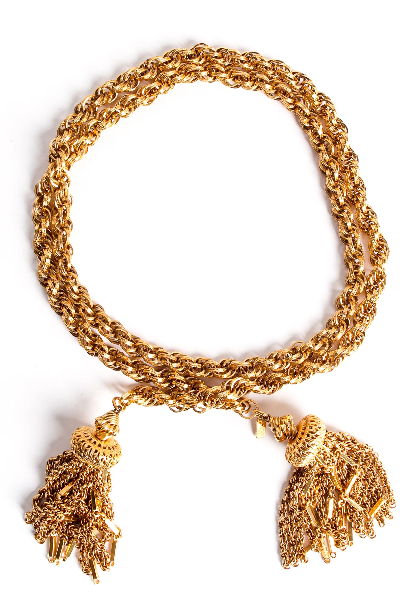 Tassel Wrap Lariat Necklace - Image 3