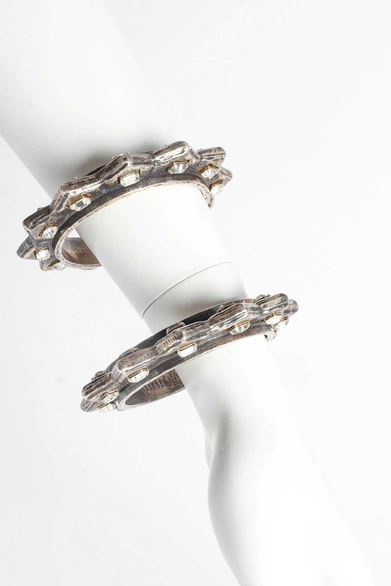 Spike Rhinestone Bangles - Image 3