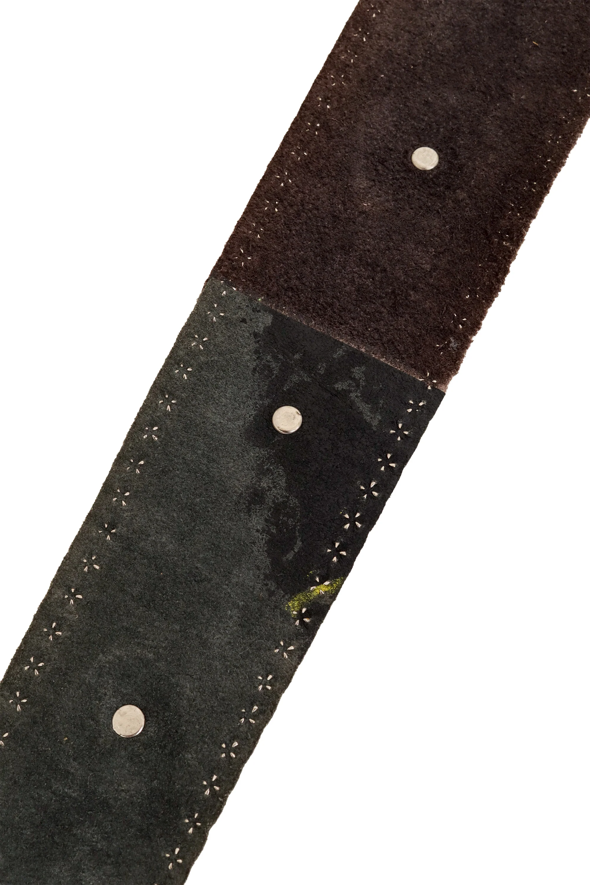 Double Wrap Leather Disc Belt - Image 7