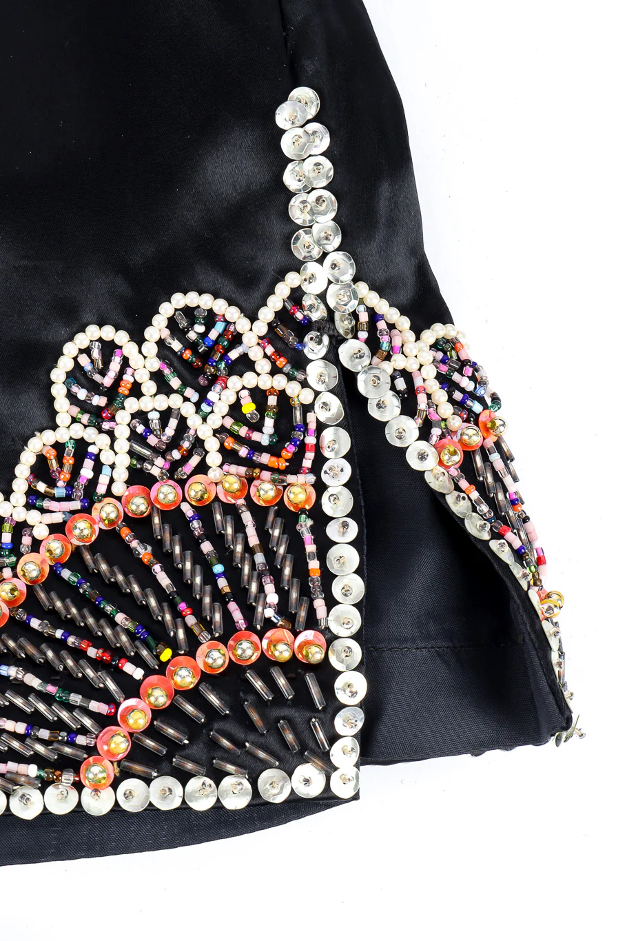 Dragon Phoenix Embellished Silk Jacket - Image 8