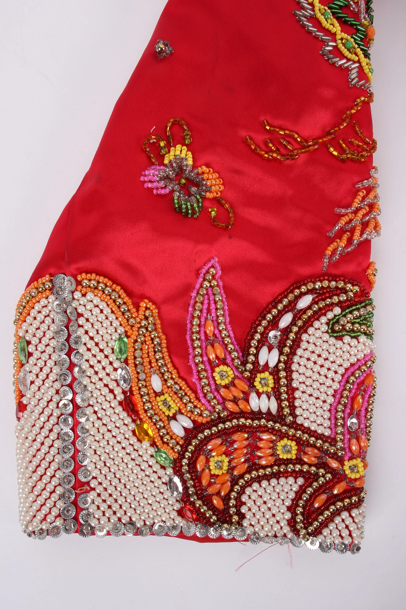 Dragon Phoenix Rhinestone Beaded Jacket - Image 11