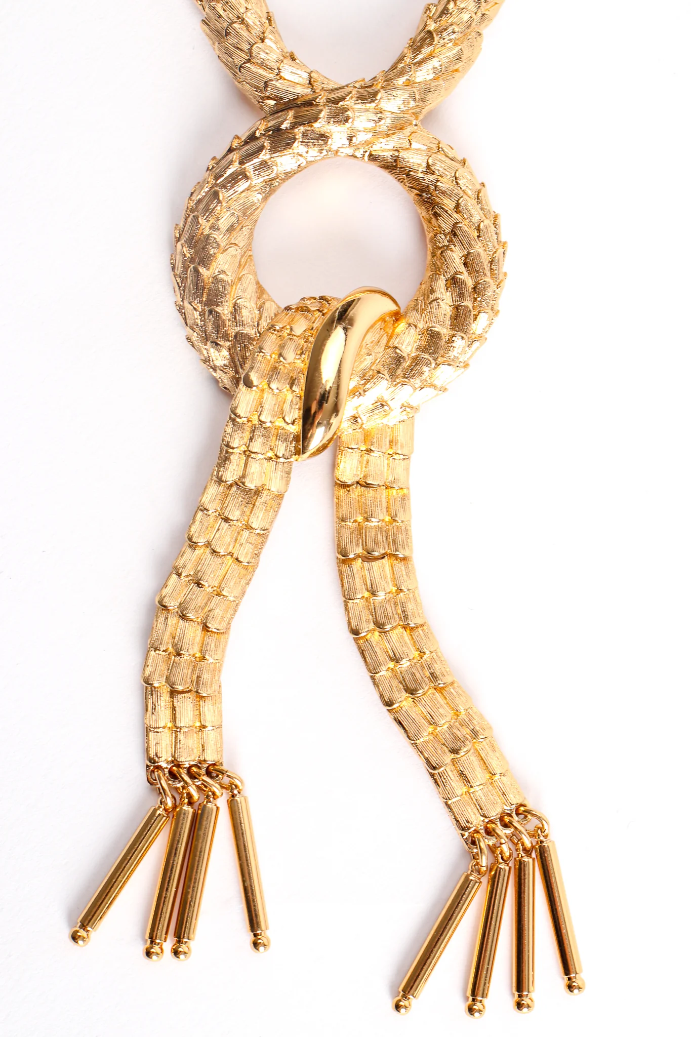 Dragon Scale Tassel Necklace - Image 5