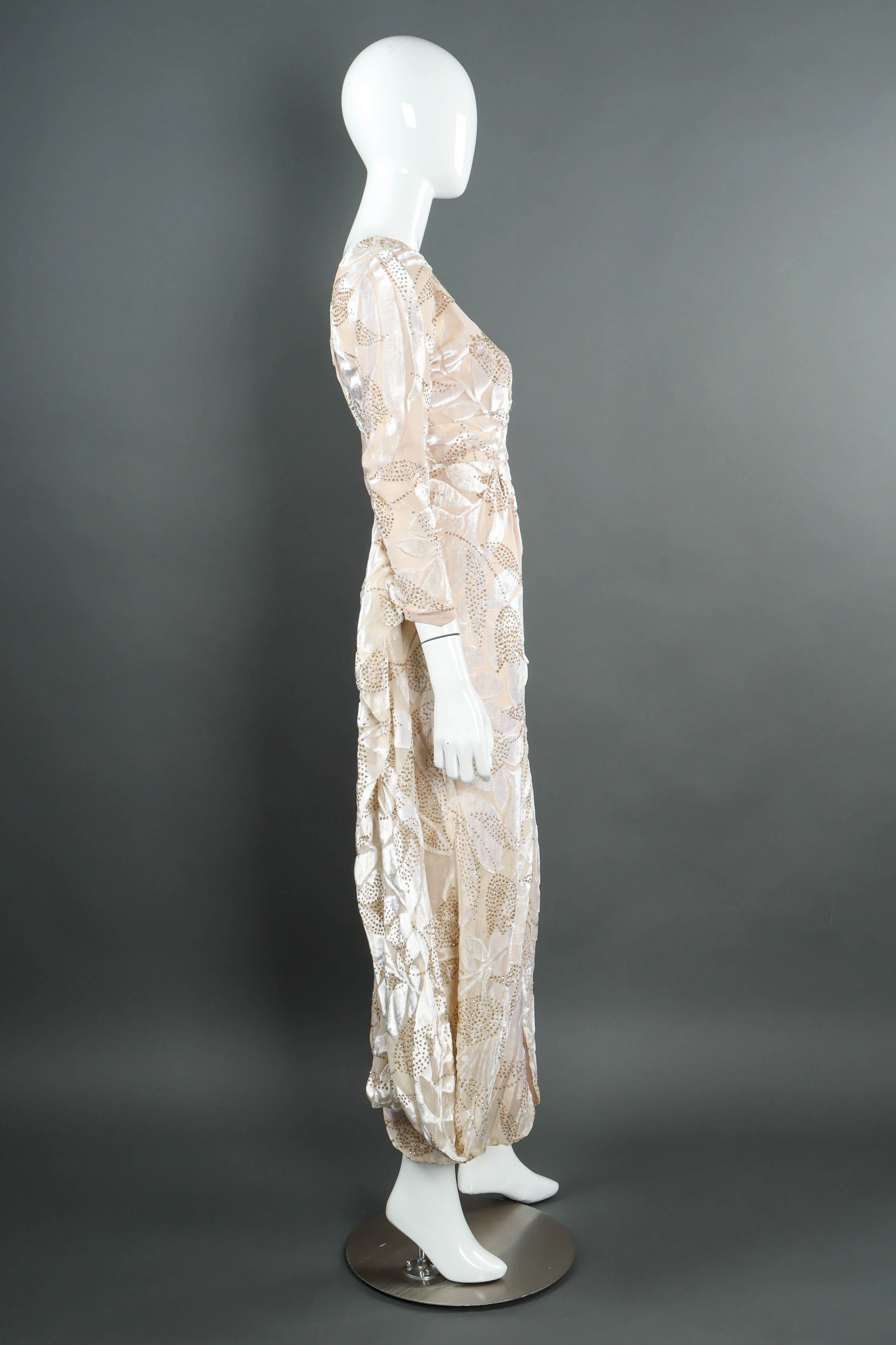 Draped Tulip Leaf Dress - Image 3