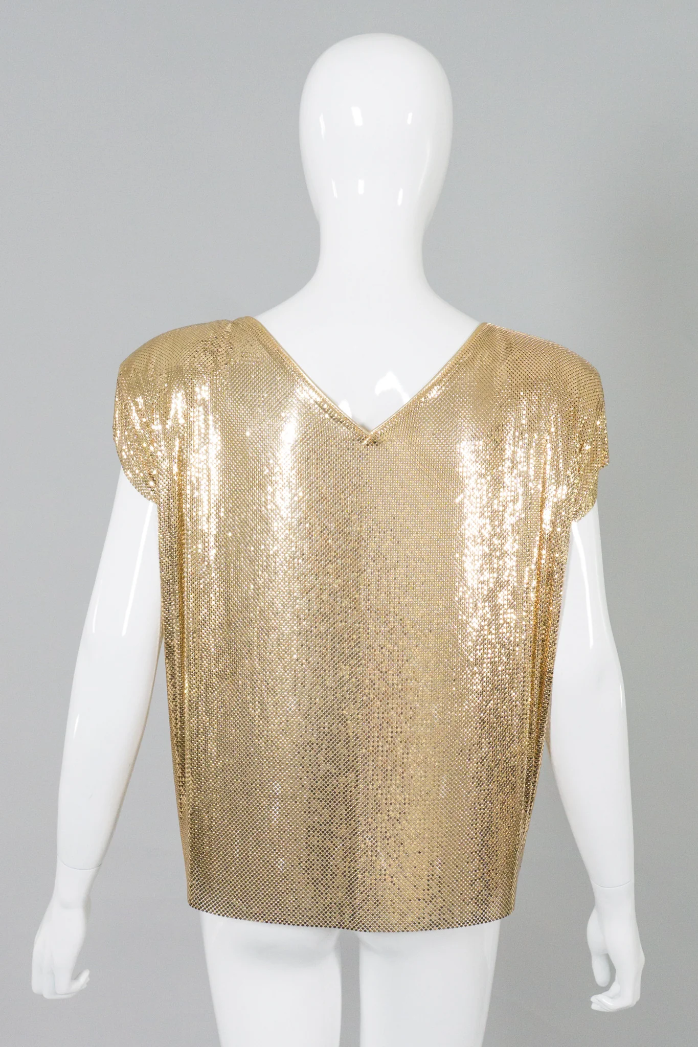 Draped Mesh Wrap Top - Image 6