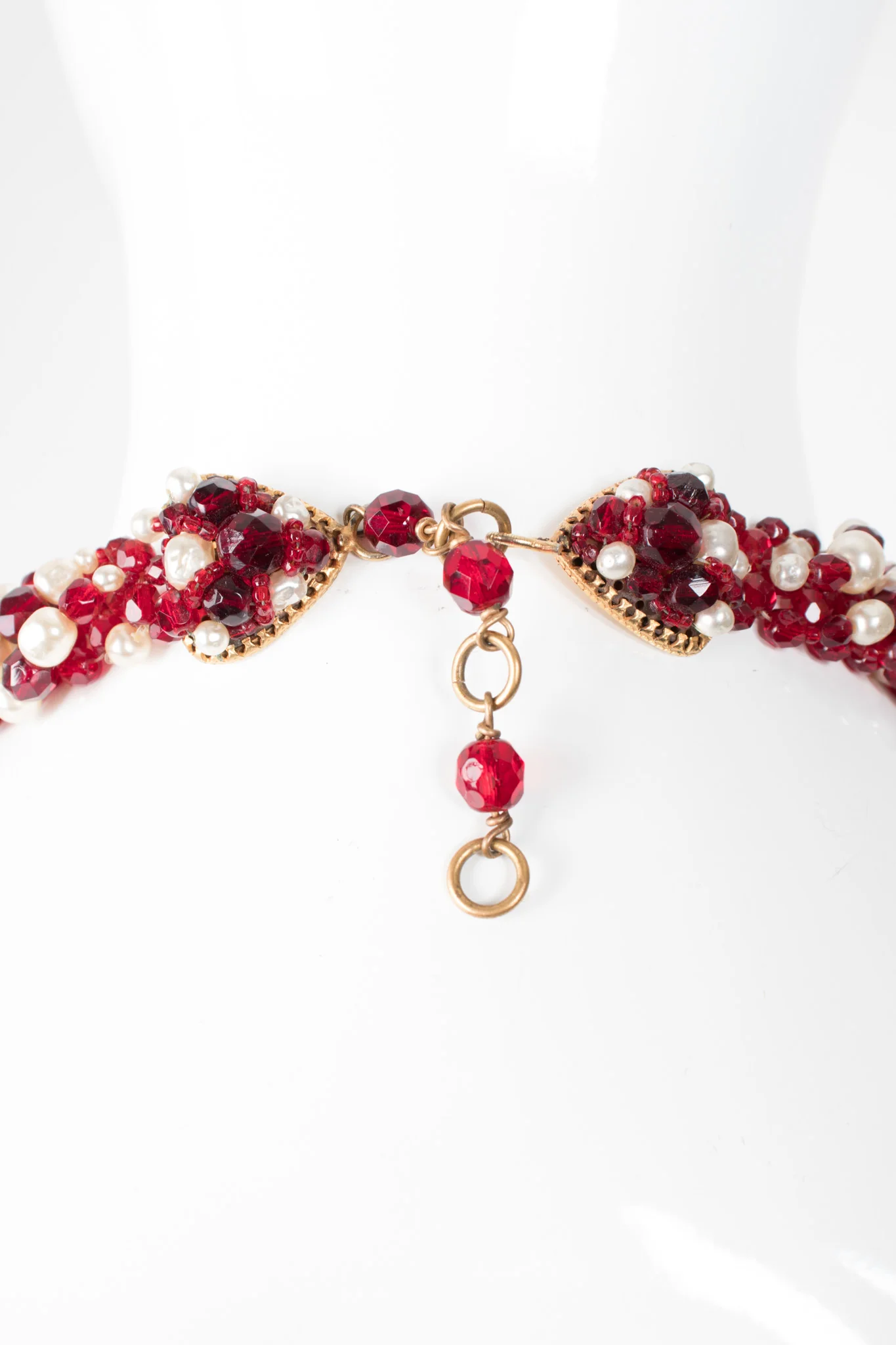 Draped Bead Pearl Necklace II - Image 11