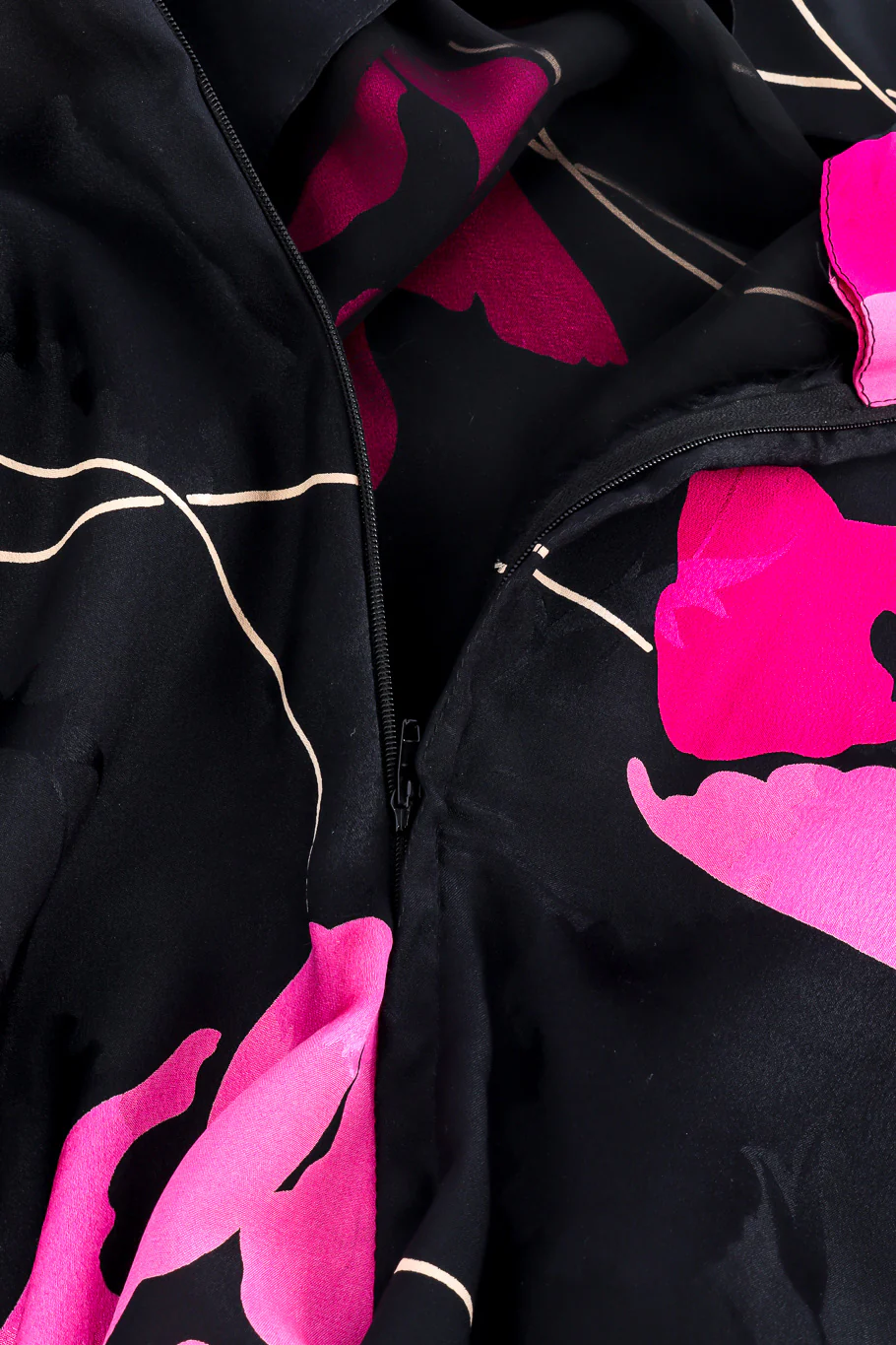 Draped Bias Bow Dress - Image 8