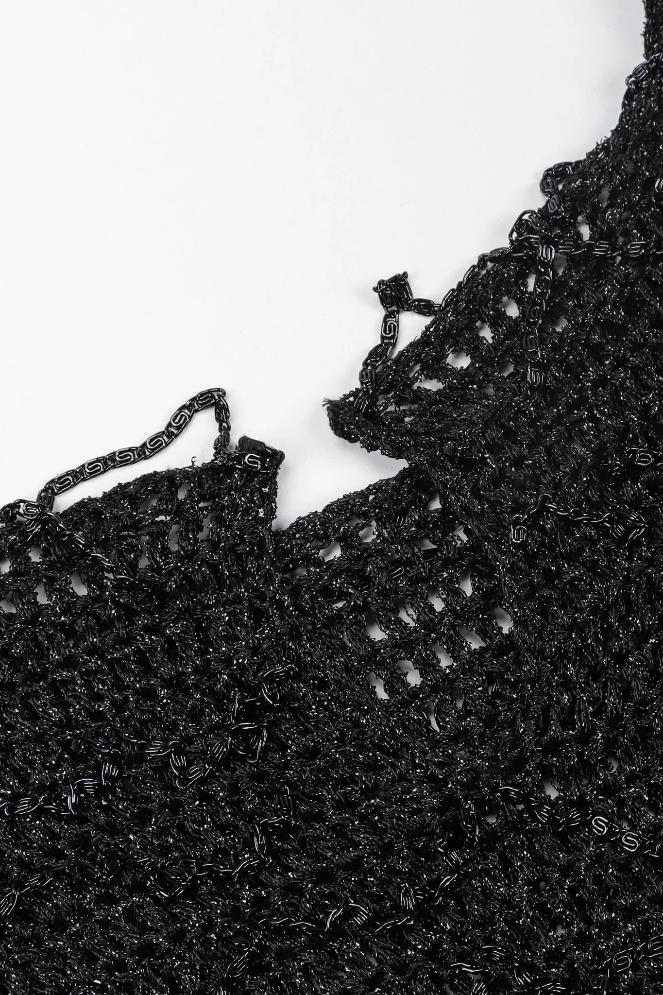 Draped Chain Knit Top - Image 14