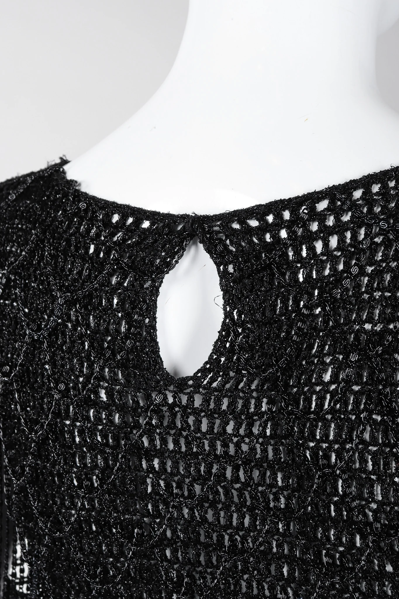 Draped Chain Knit Top - Image 8