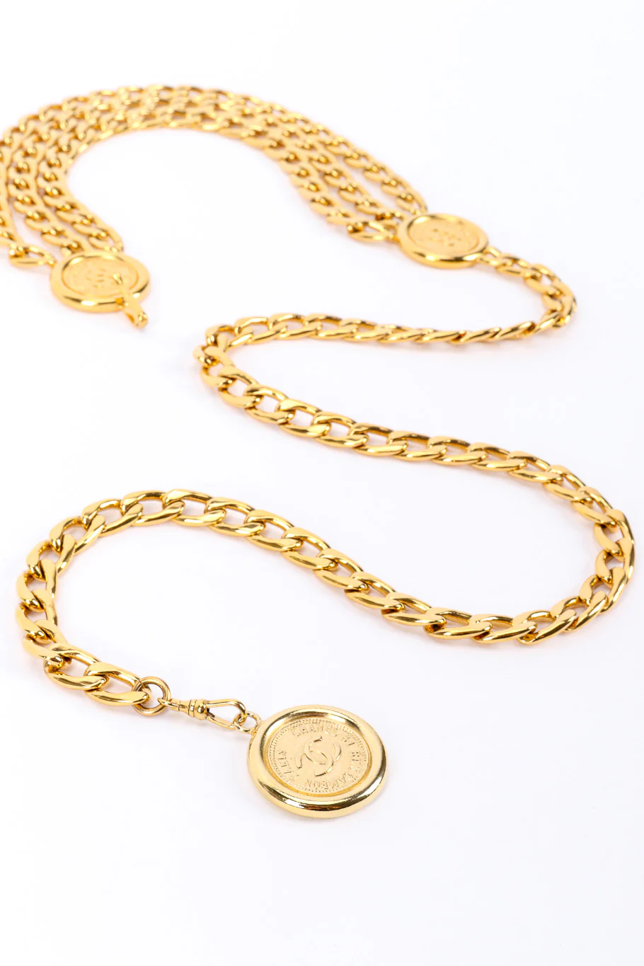 Draped Chain Medallion Belt - Image 3