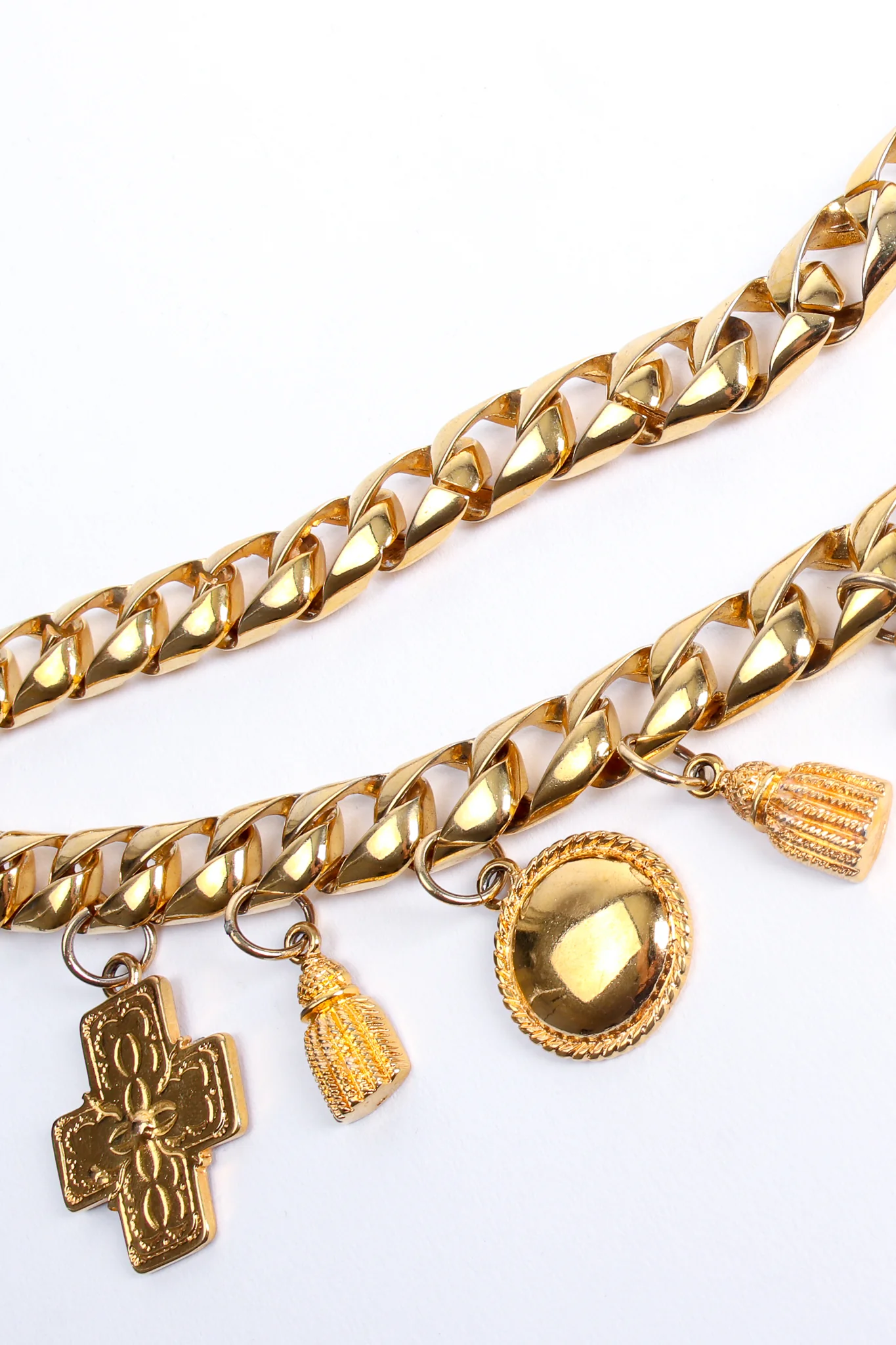 Draped Charm Chain Belt - Image 6