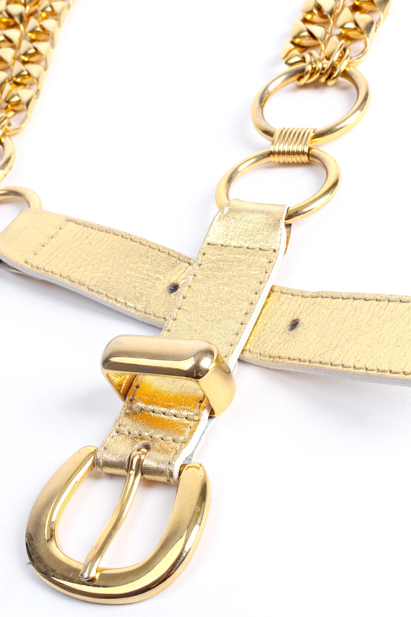 Draped Charm Chain Belt - Image 9