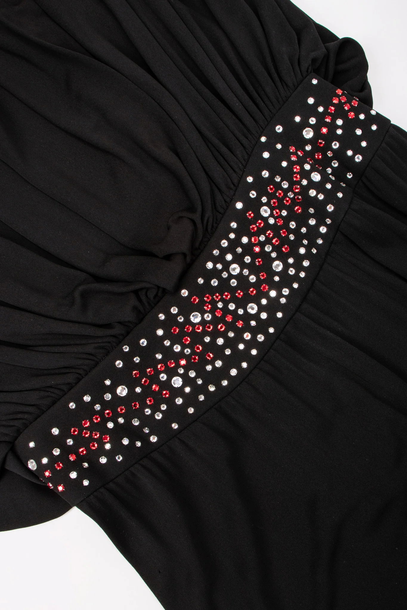 Draped Crepe Column Dress - Image 18