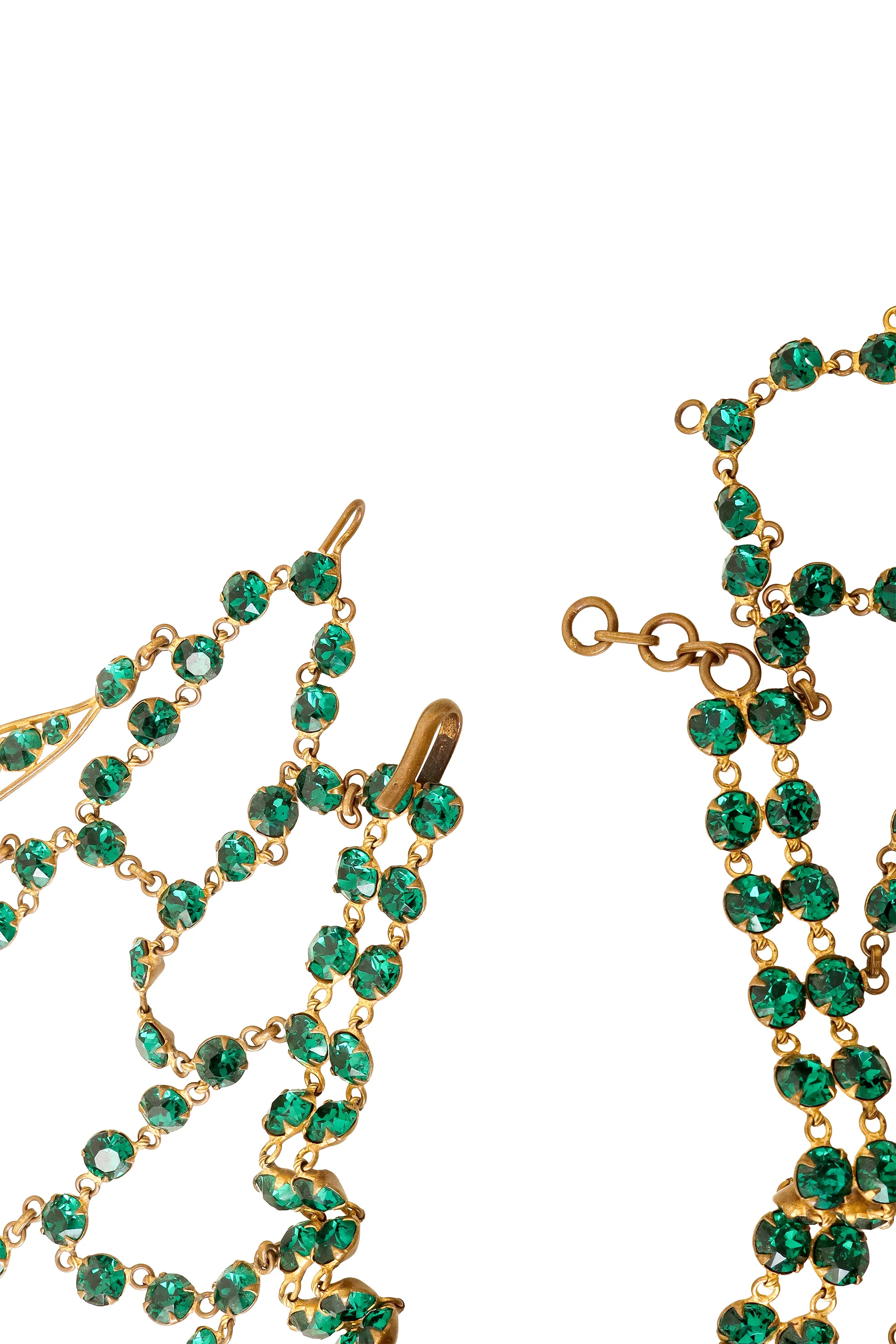 Draped Crystal Showgirl Necklace - Image 4