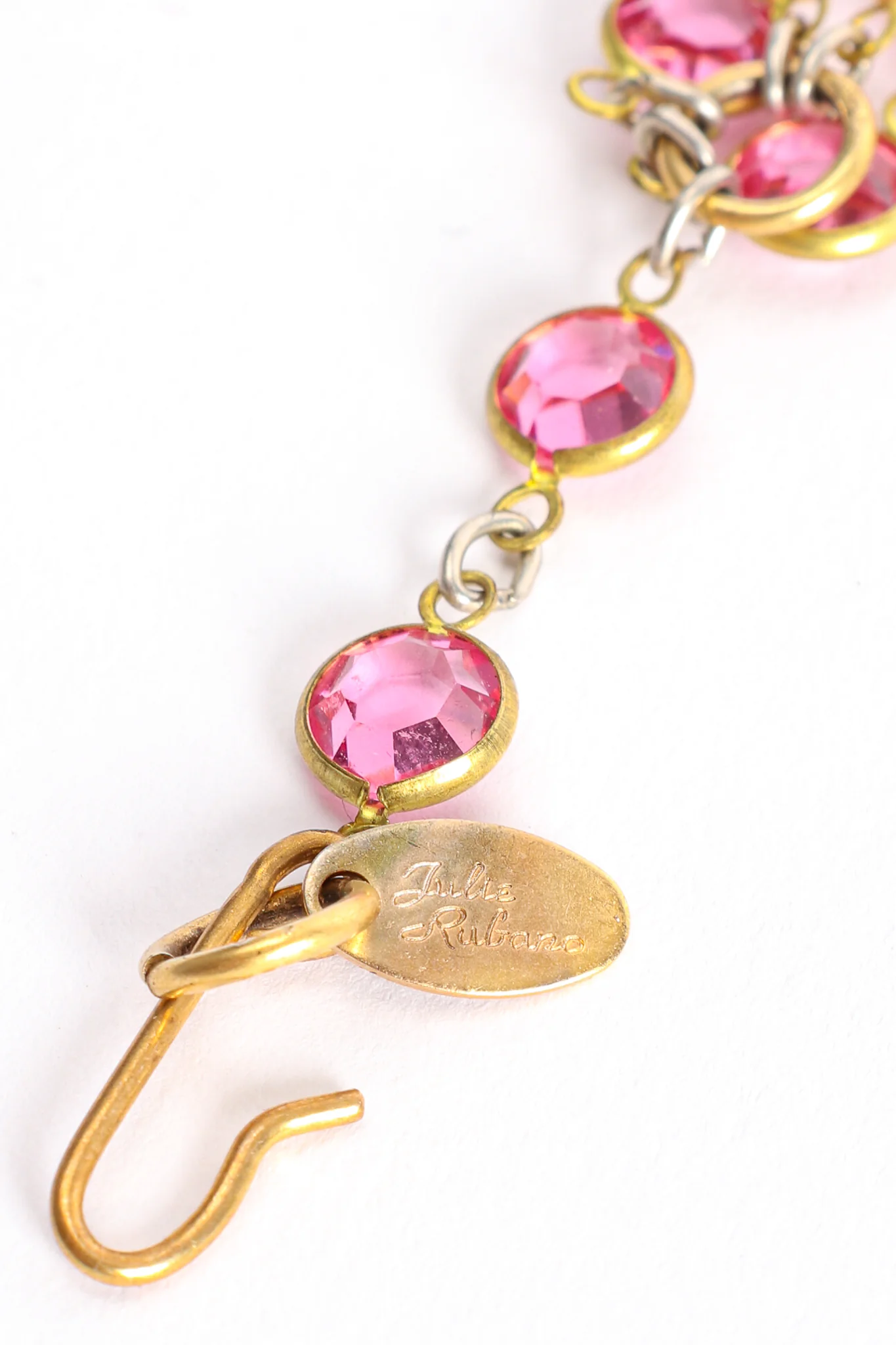 Draped Rhinestone Chain Choker - Image 8