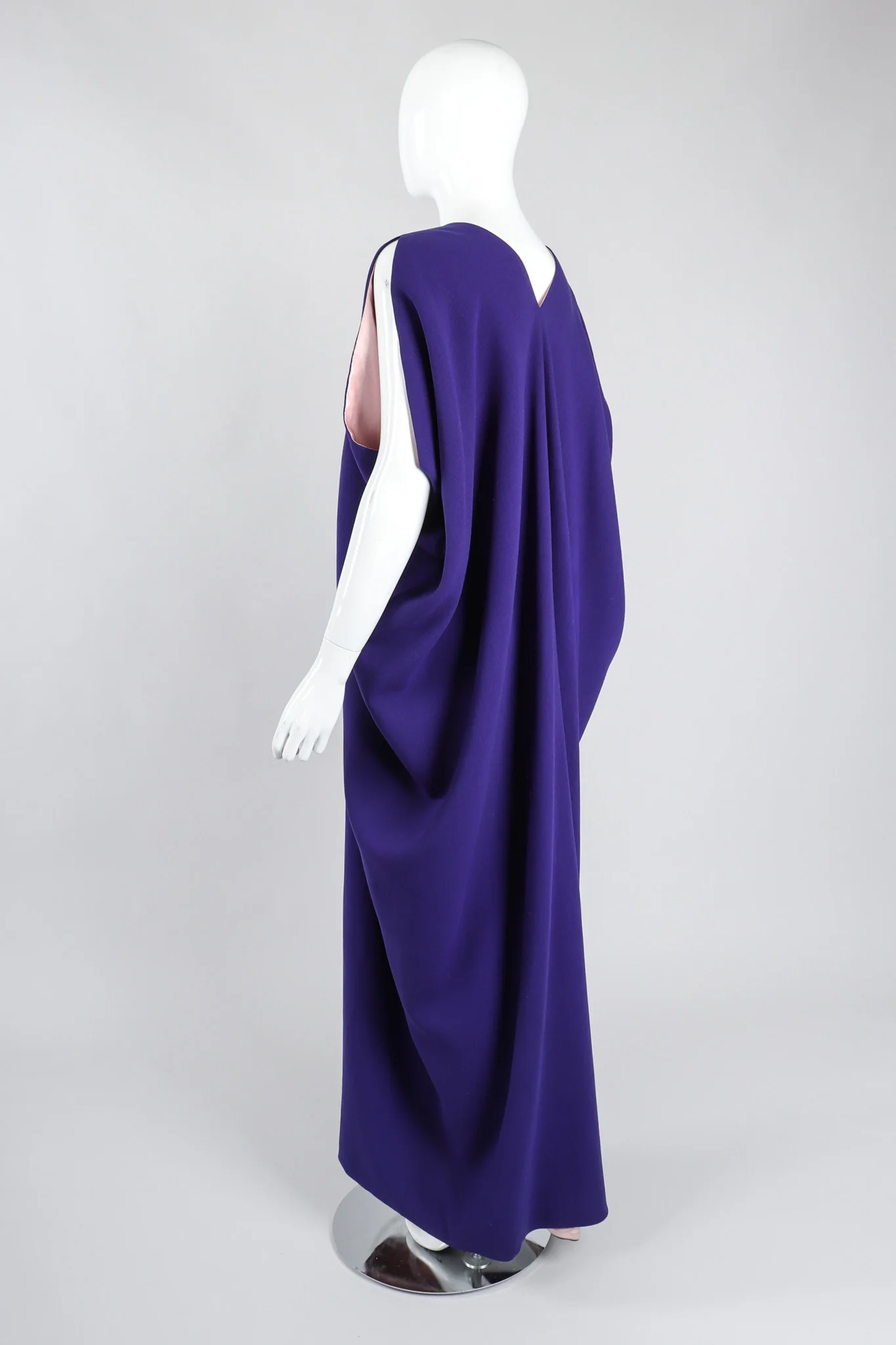 Draped Sleeveless Duster Robe - Image 5