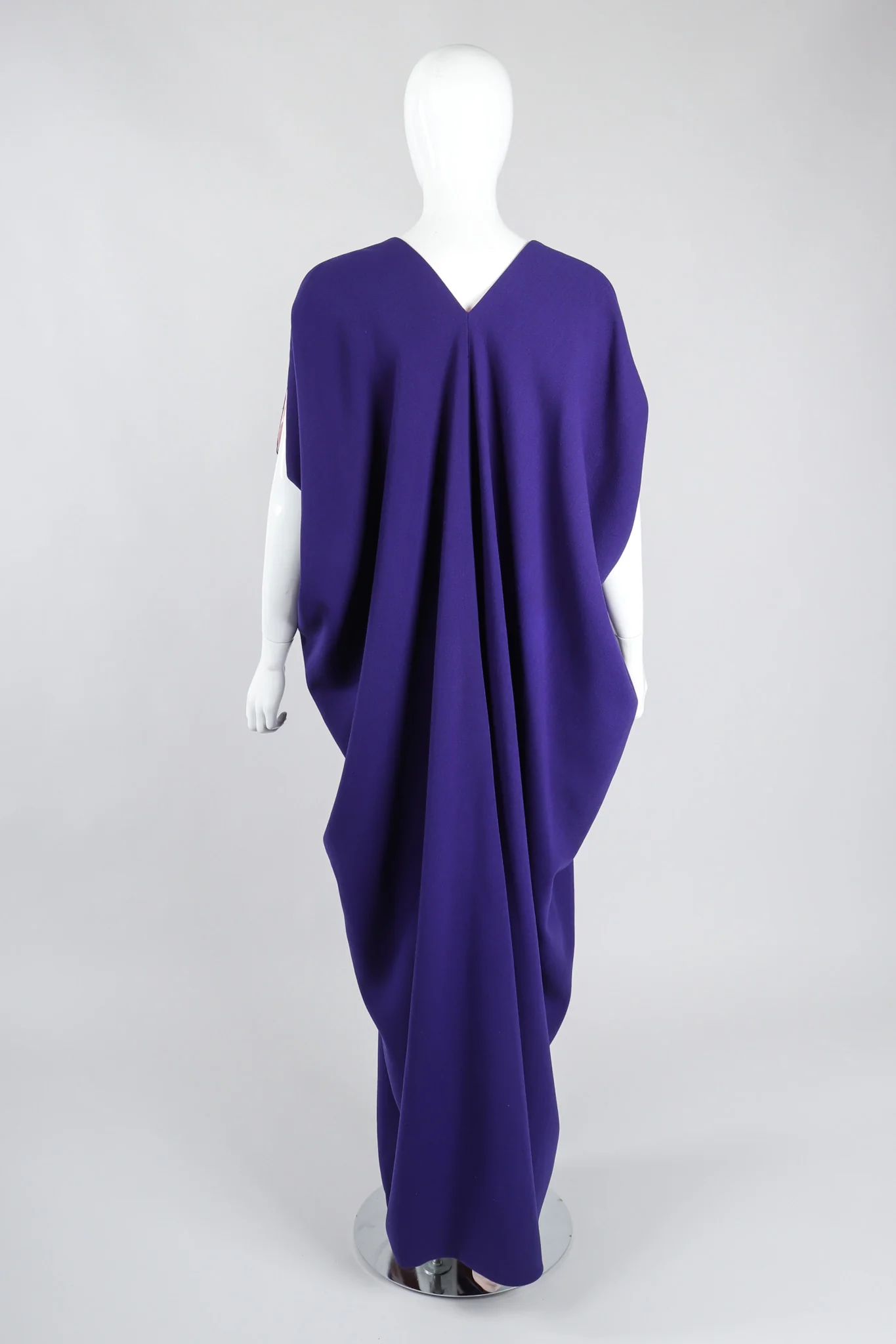 Draped Sleeveless Duster Robe - Image 6