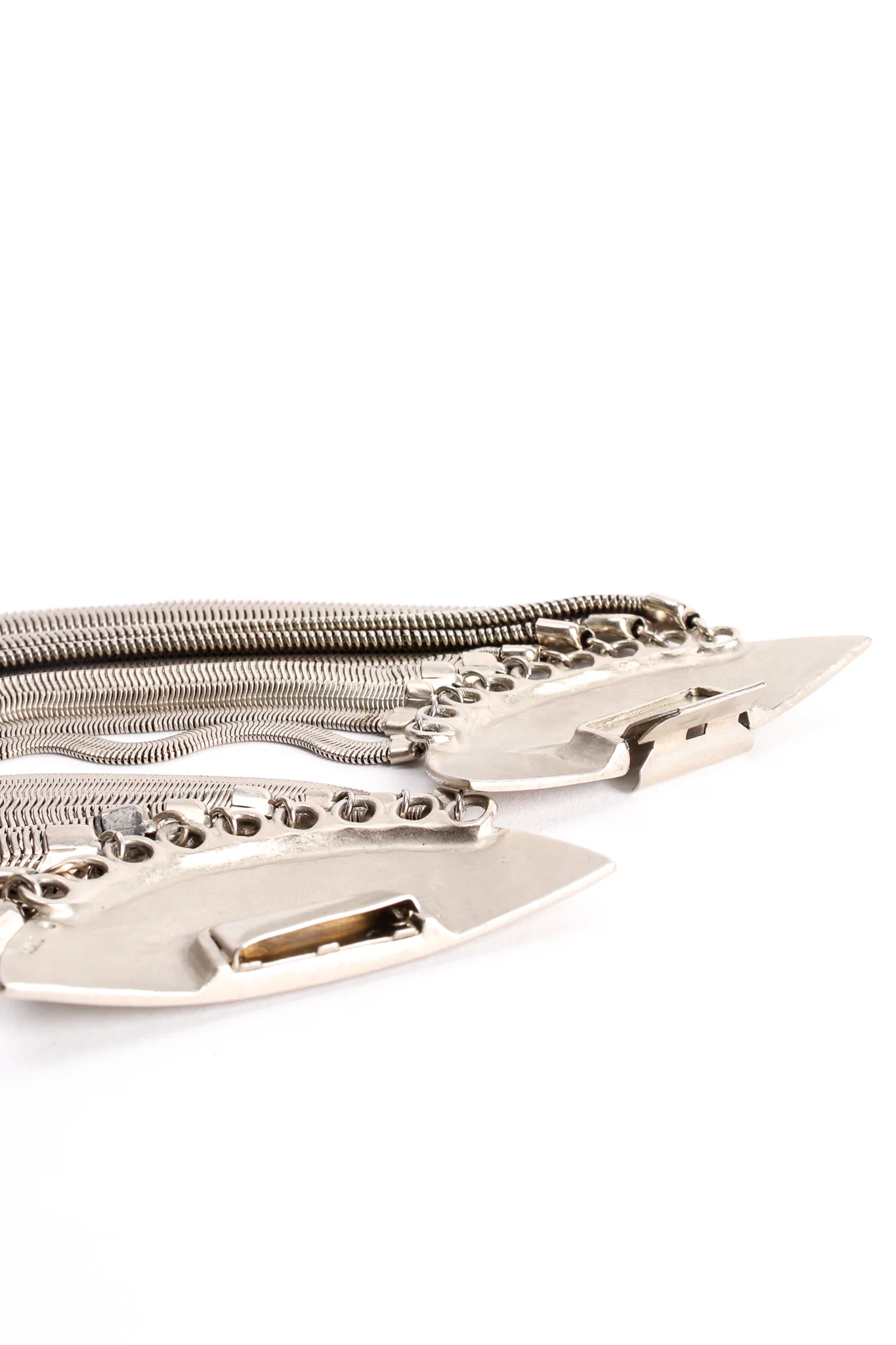Draped Snake Chain Choker Collar - Image 8